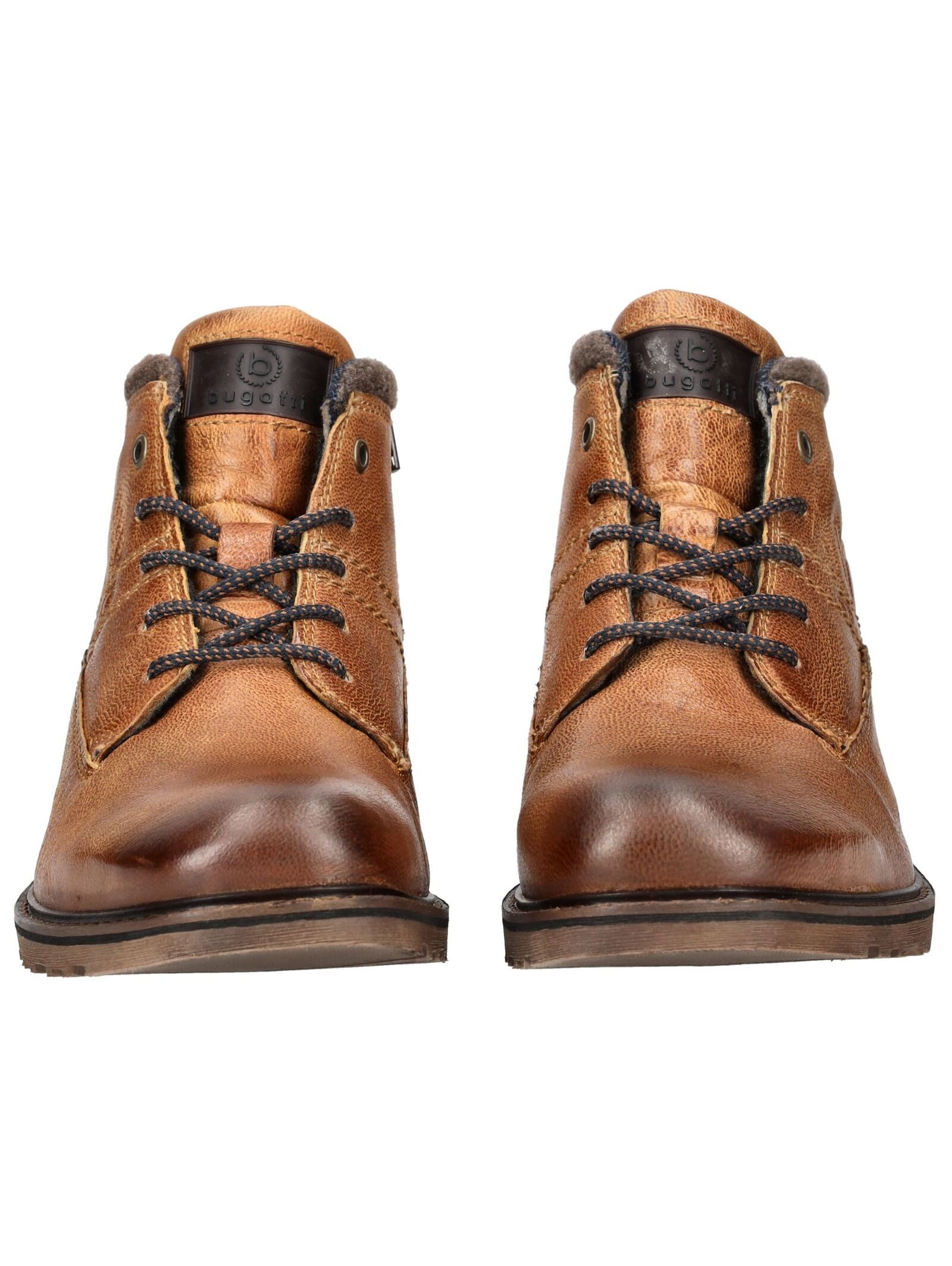 bugatti bugatti Stiefelette Leder Schnürstiefelette