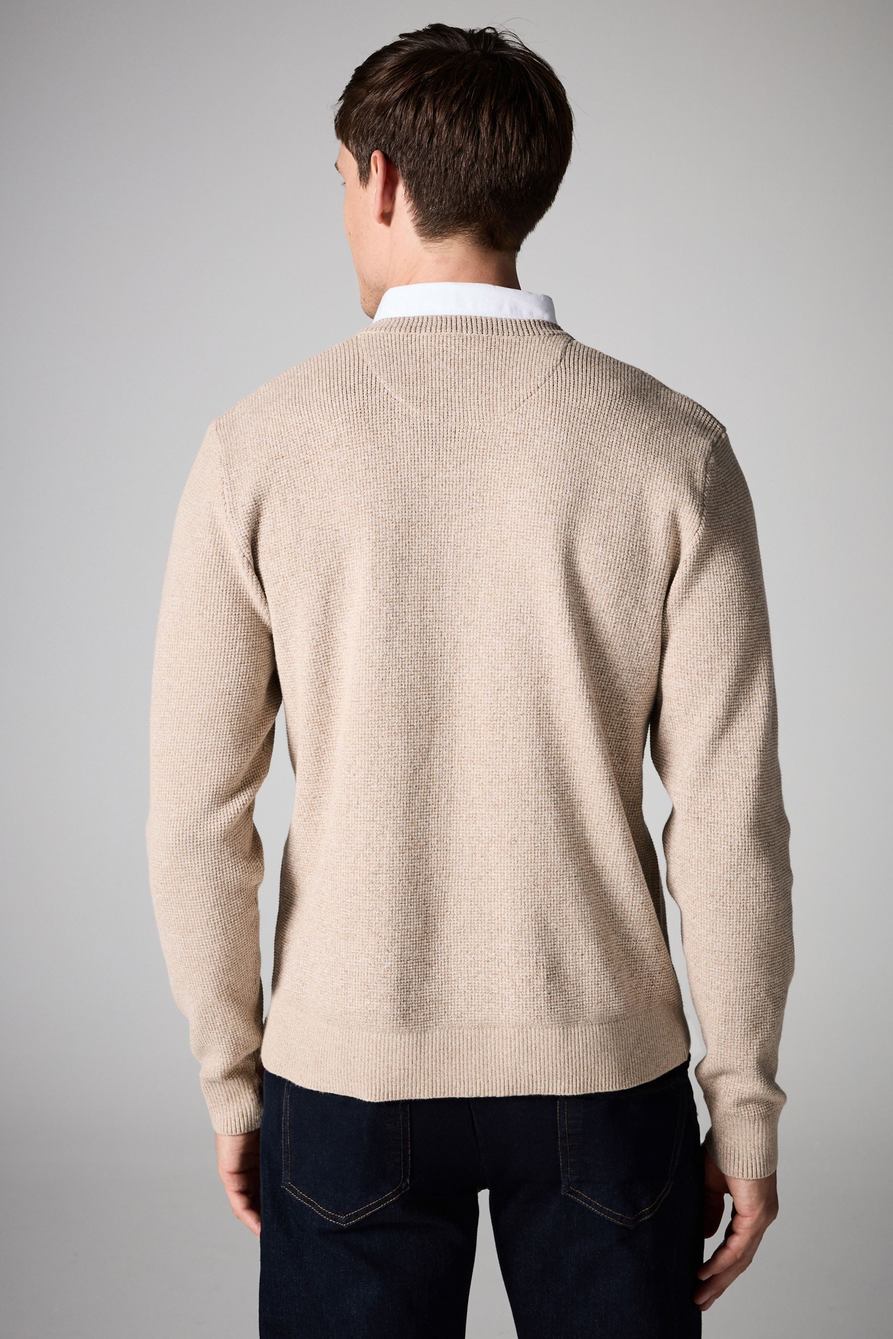 Next 2-in-1-Pullover Pullover mit Hemdkragen (1-tlg) günstig online kaufen