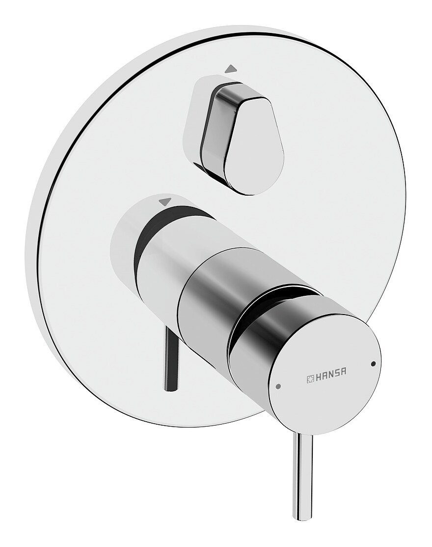 HANSA Wannenarmatur Hansastela Fertigmontageset m. Funktionseinheit EinhandBatterie