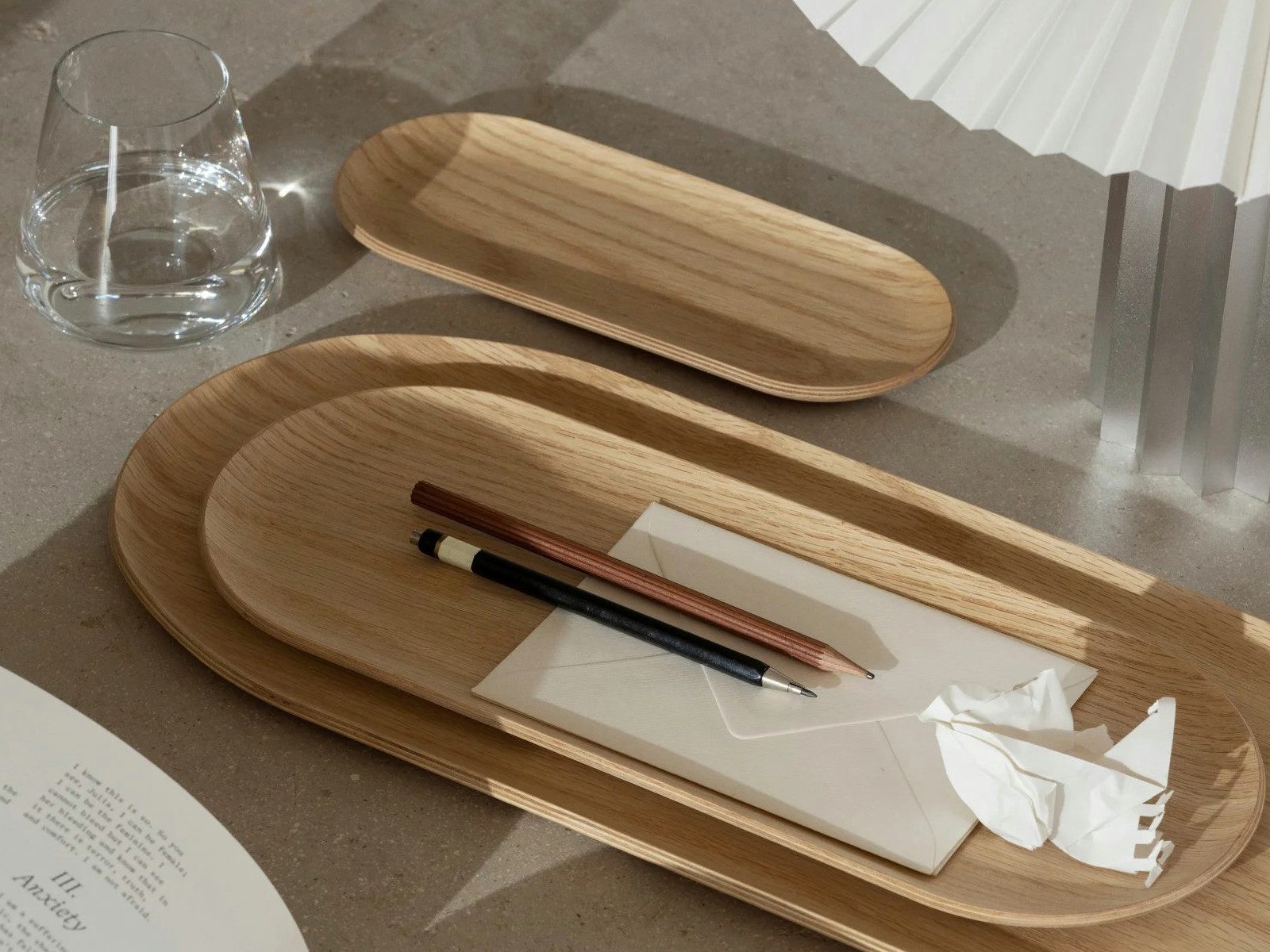 blomus Dekotablett BAKI Tablett L oak 55x20cm