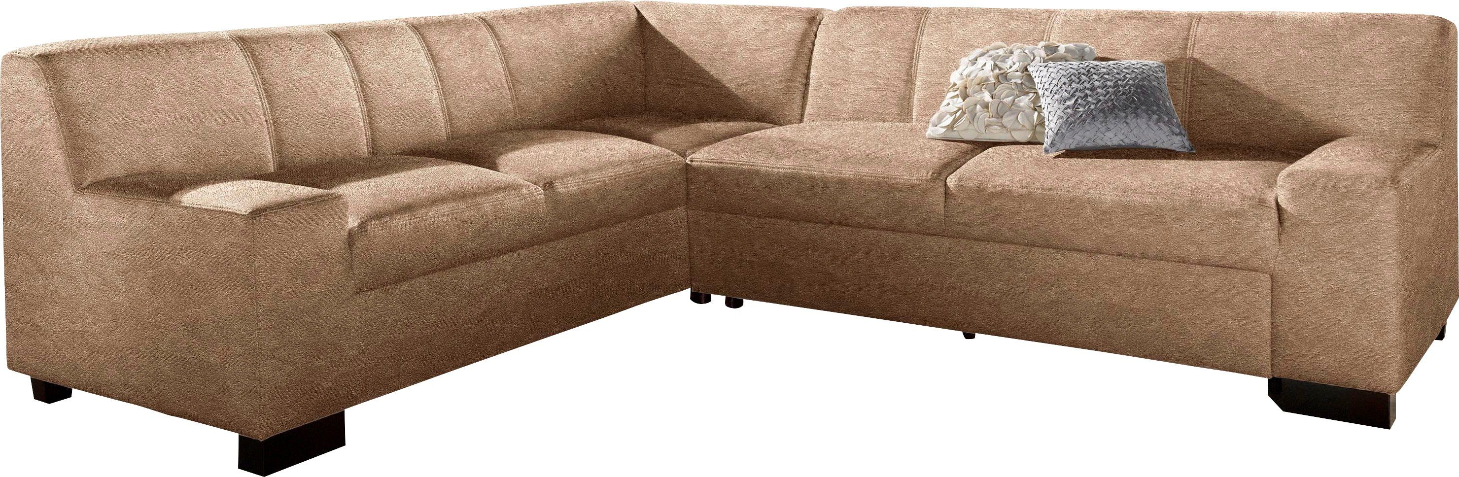 DOMO collection Ecksofa Norma, moderne Armlehnen, günstig online kaufen