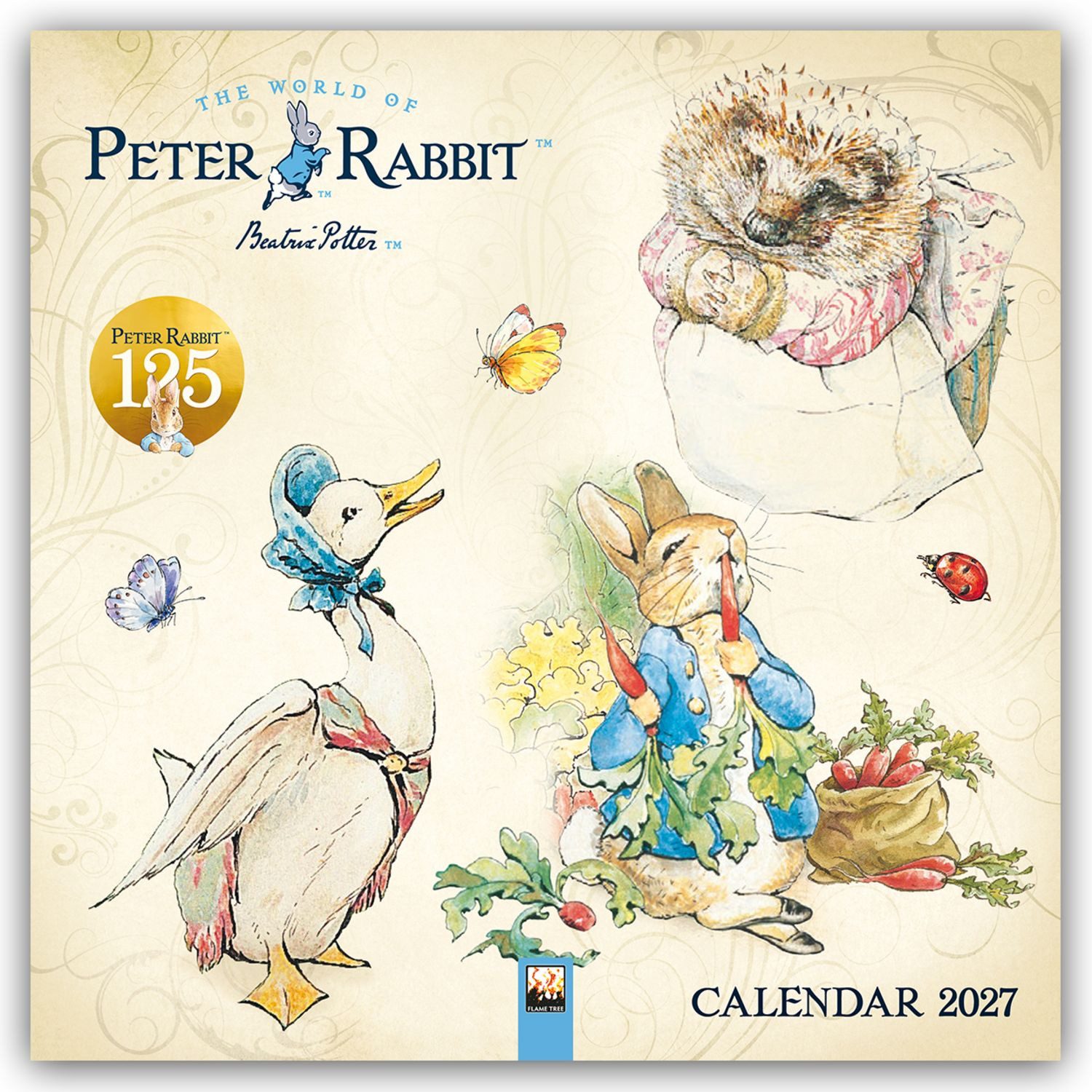 Wandkalender The World of Peter Rabbit – Die Welt von Peter Rabbit 2027 – Original