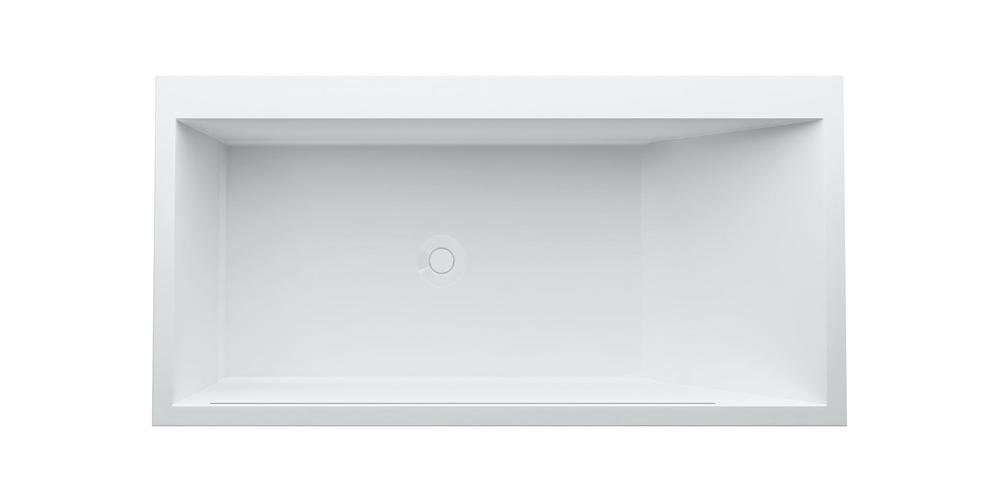 Laufen Badewanne Einbau-Badewanne KARTELL 1700x860mm Ecke li m LED-B. i Überlaufsp