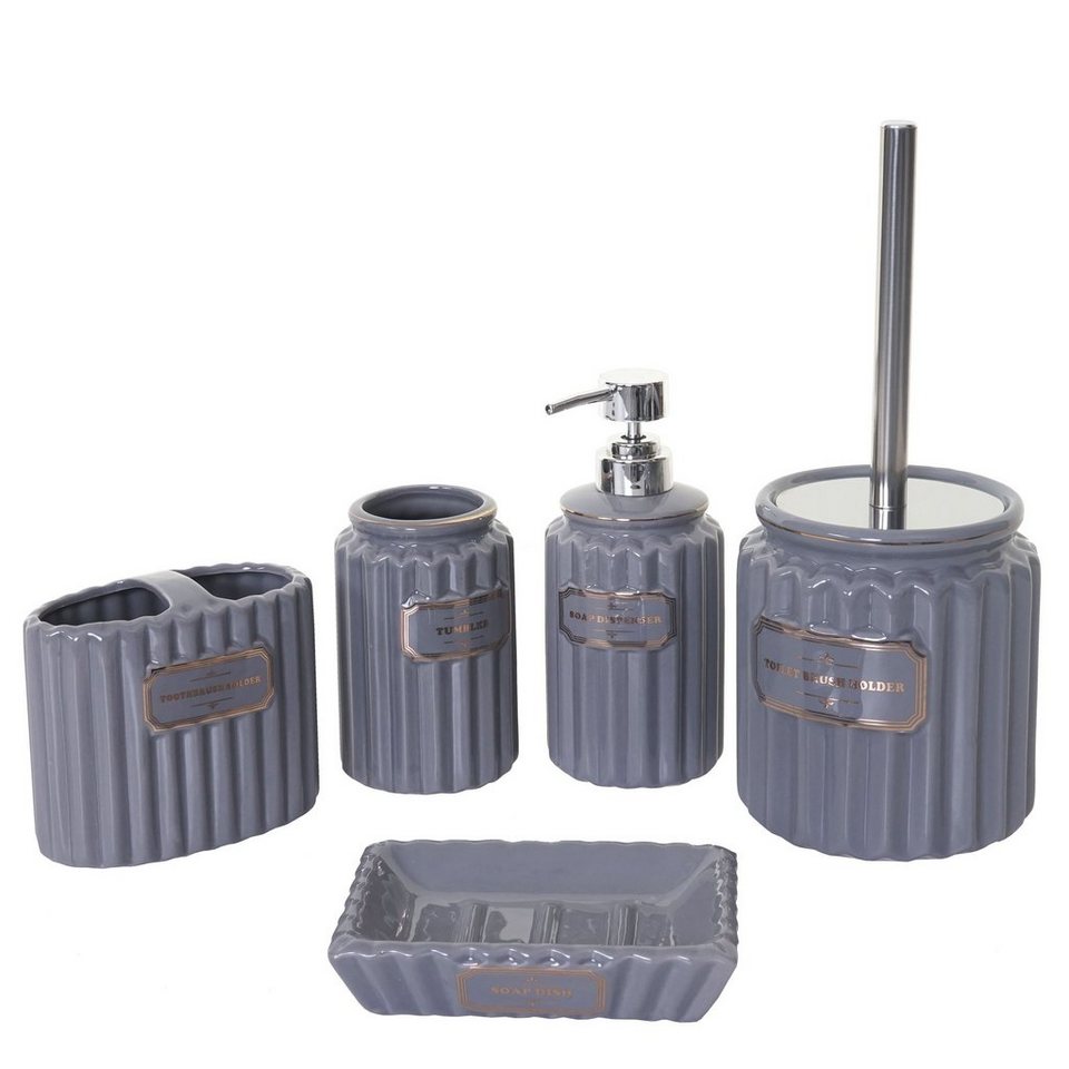 MCW Seifenspender »MCW-C96«, (Set, 5-tlg), Keramik | OTTO