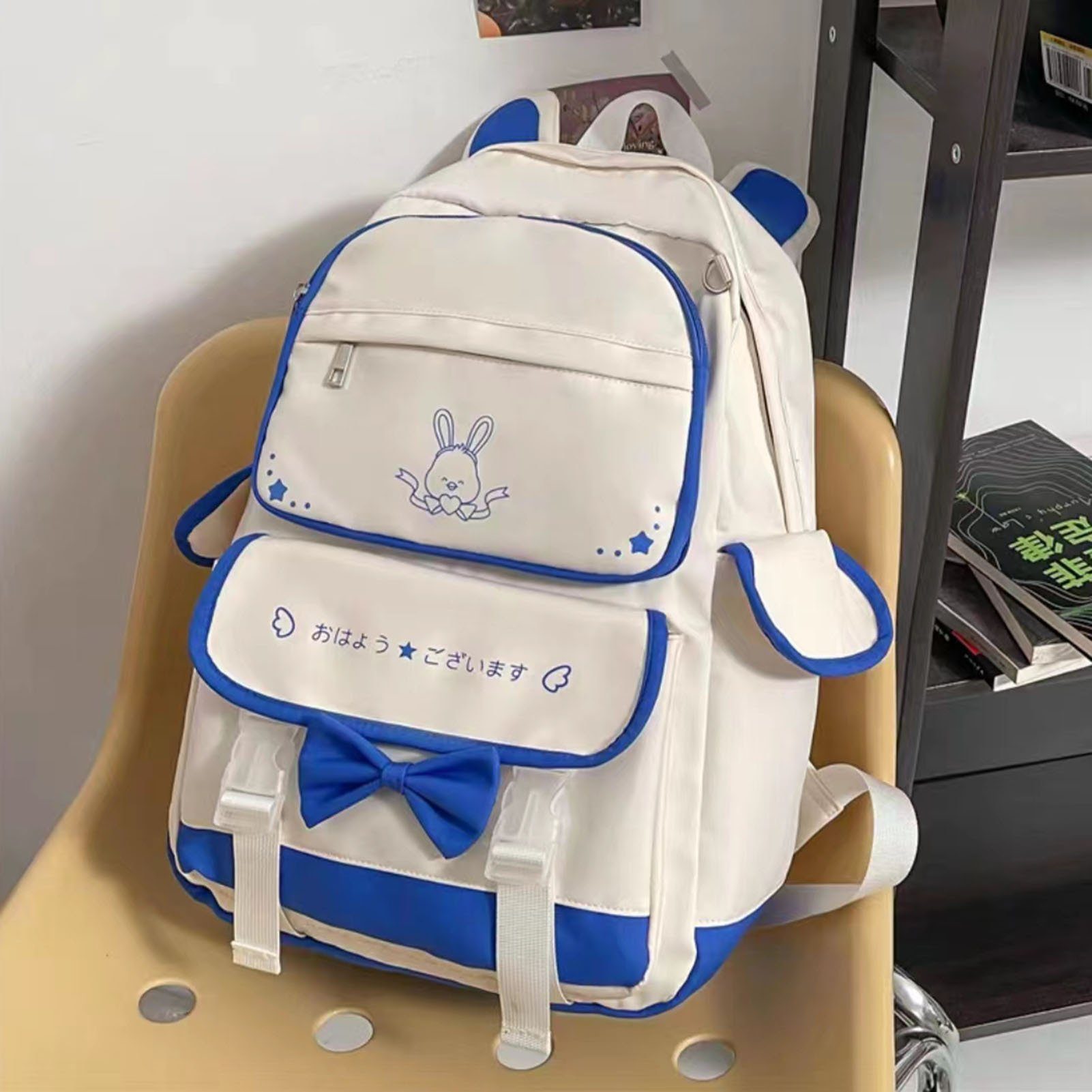 Blusmart Rucksack Cartoon-Rucksack Für 1Rucksack Großes Fassungsvermögen Tragbar, Mädchen