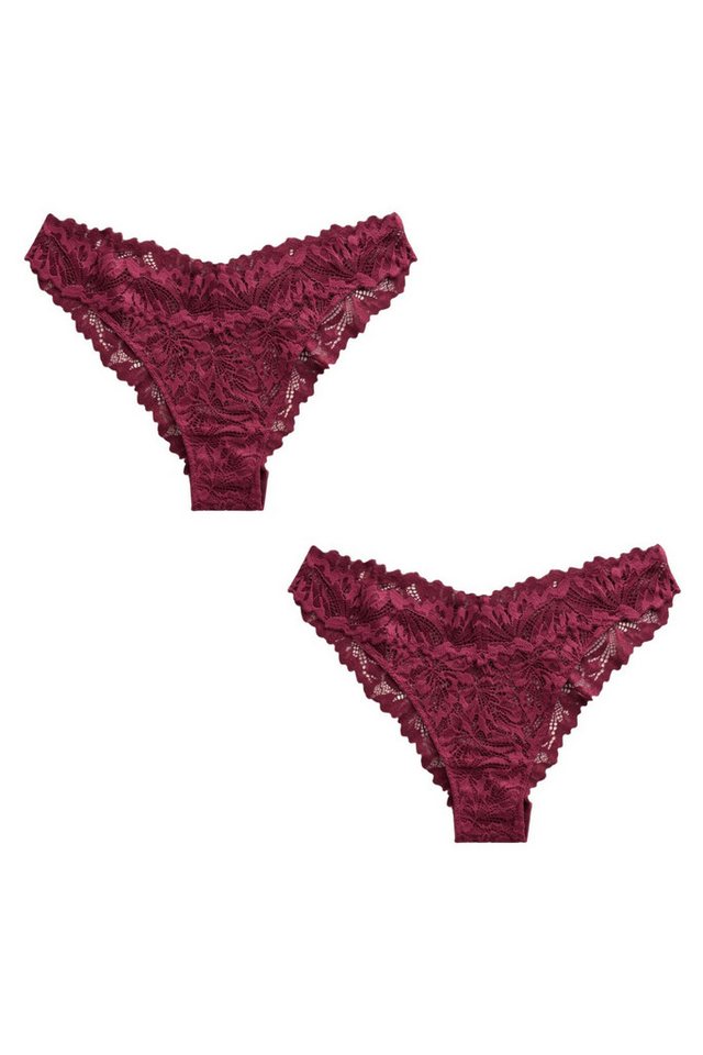 Next Tanga Ultimate Comfort Tanga-Slips mit Spitze, 2er-Pack (2-St)