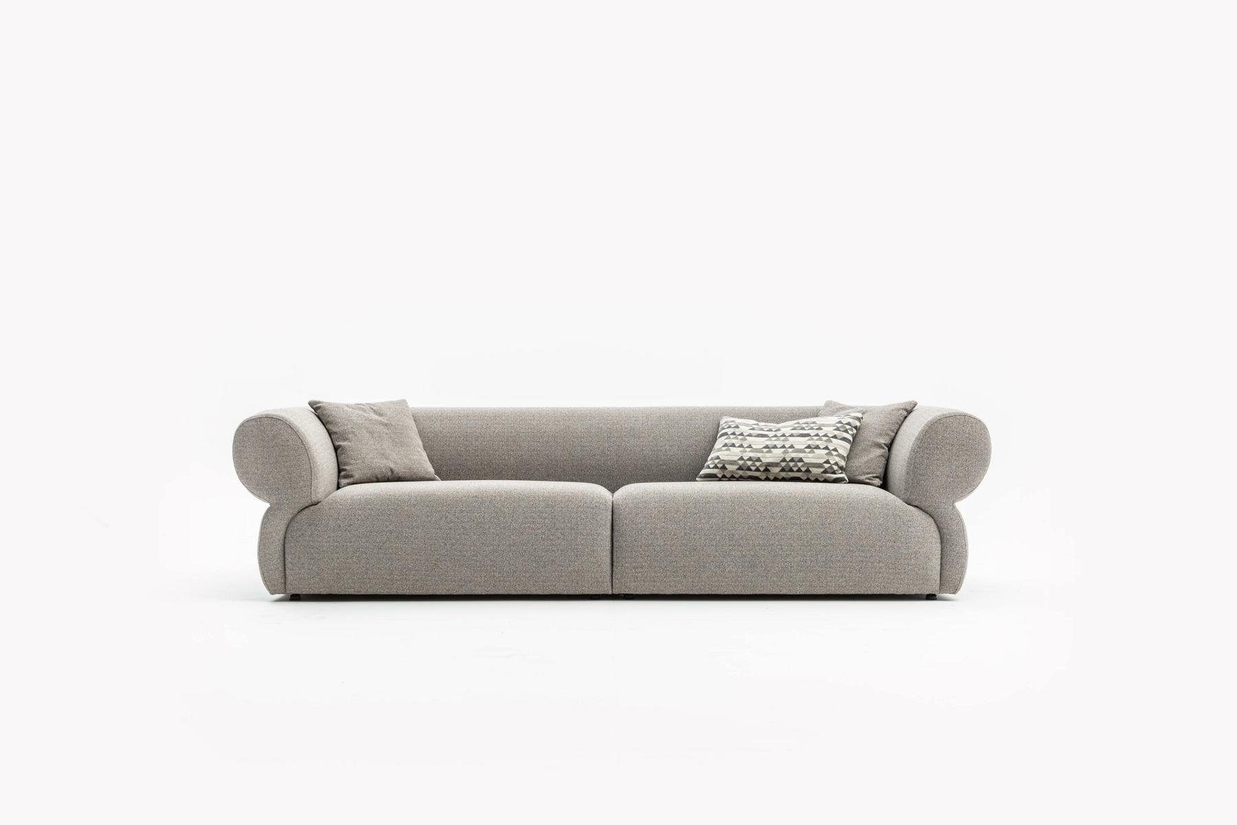 JVmoebel 3-Sitzer Luxus Sofa 3 Sitzer Wohnzimmer Modern Design Polsterstoff Neu, Made in Europe