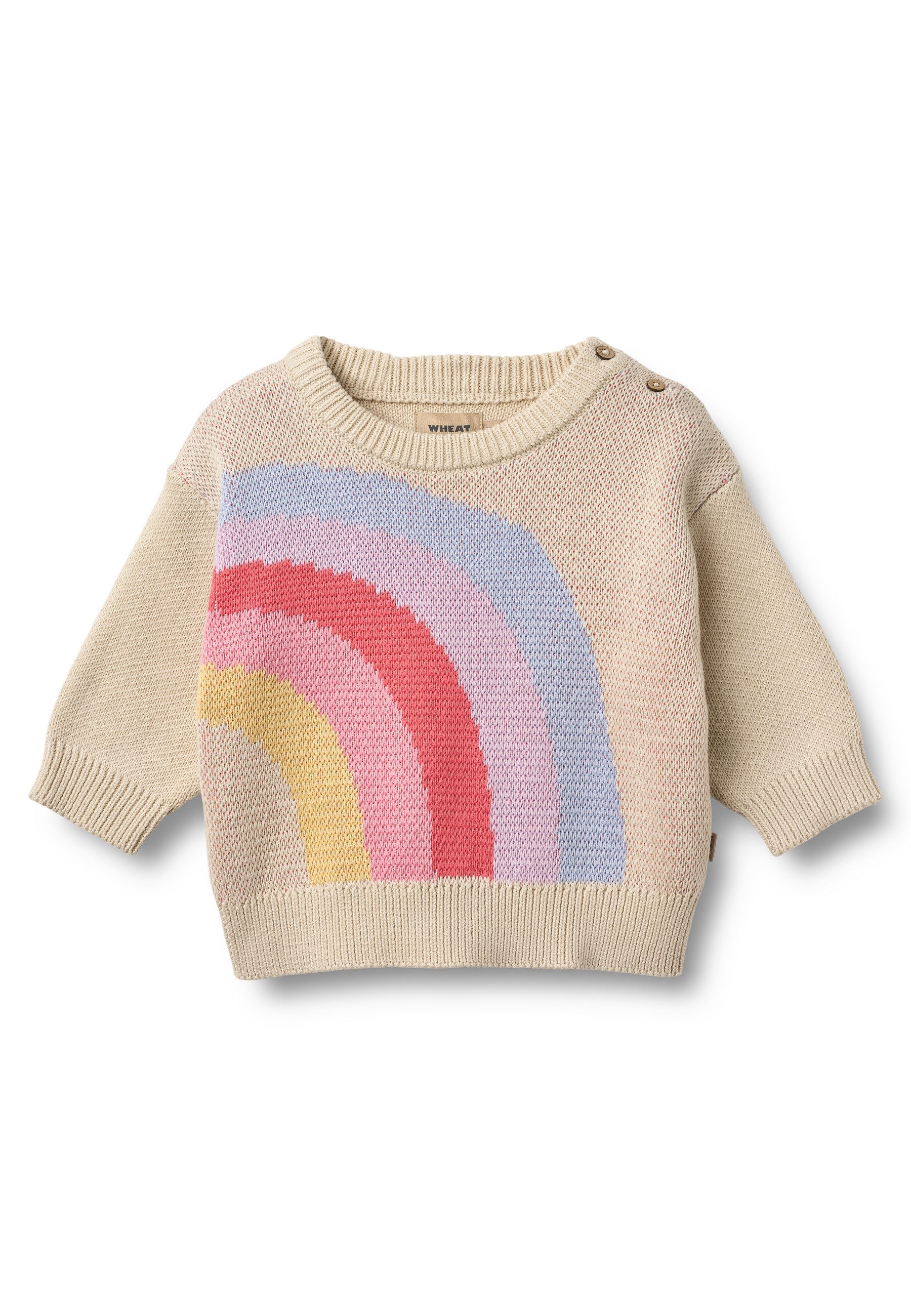 WHEAT Sweater WHEAT Jacquard Pullover Solveig