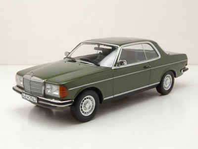 Norev Modellauto Mercedes 280 CE W123 Coupe 1980 grün metallic Modellauto 1:18 Norev, Maßstab 1:18