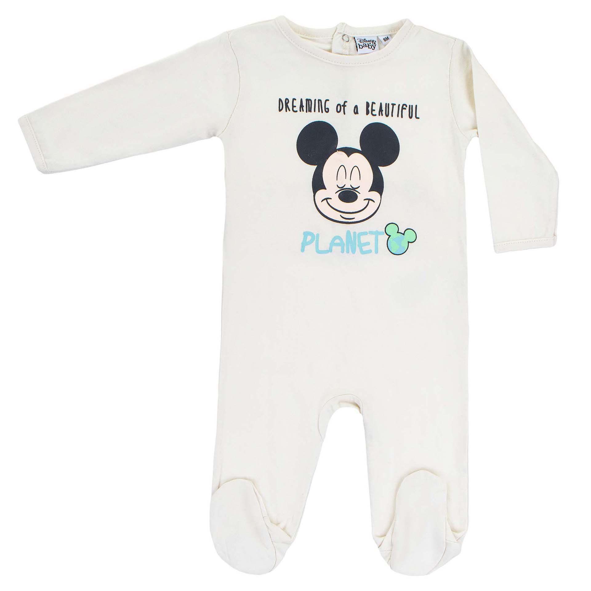 Disney Mickey Mouse Повзунки Disney Mickey Maus Повзунки Bio-Baumwolle Baby Outfit