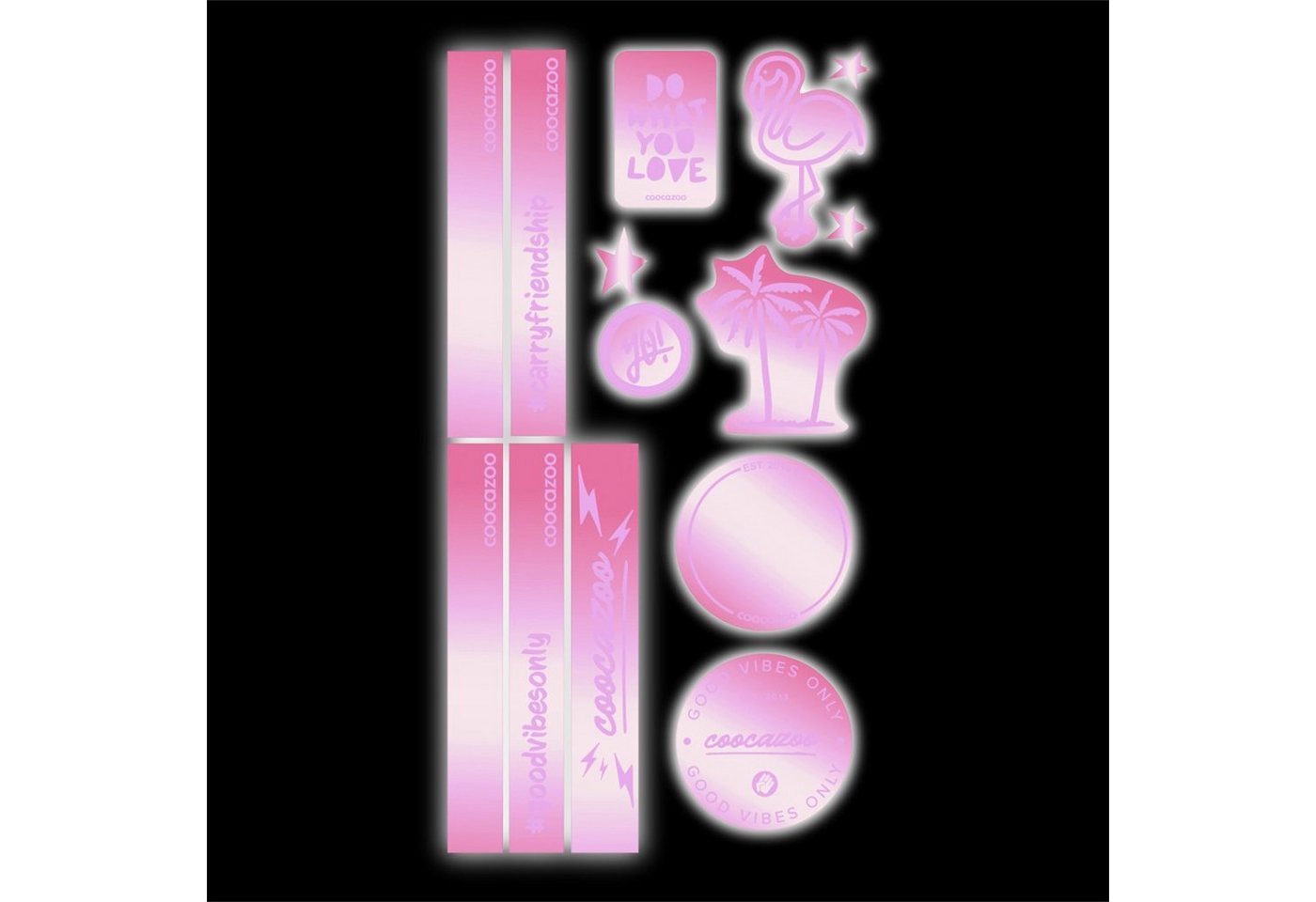 Thumbnail - coocazoo Sticker "Berry", reflektierend