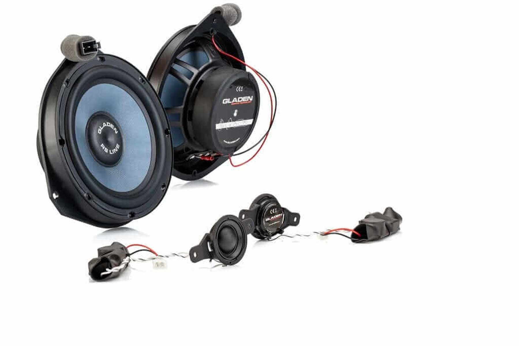 Gladen One Ducato REMIfront IV 16,5cm Lautsprecher für Fiat Ducato u. a. Auto-Lautsprecher