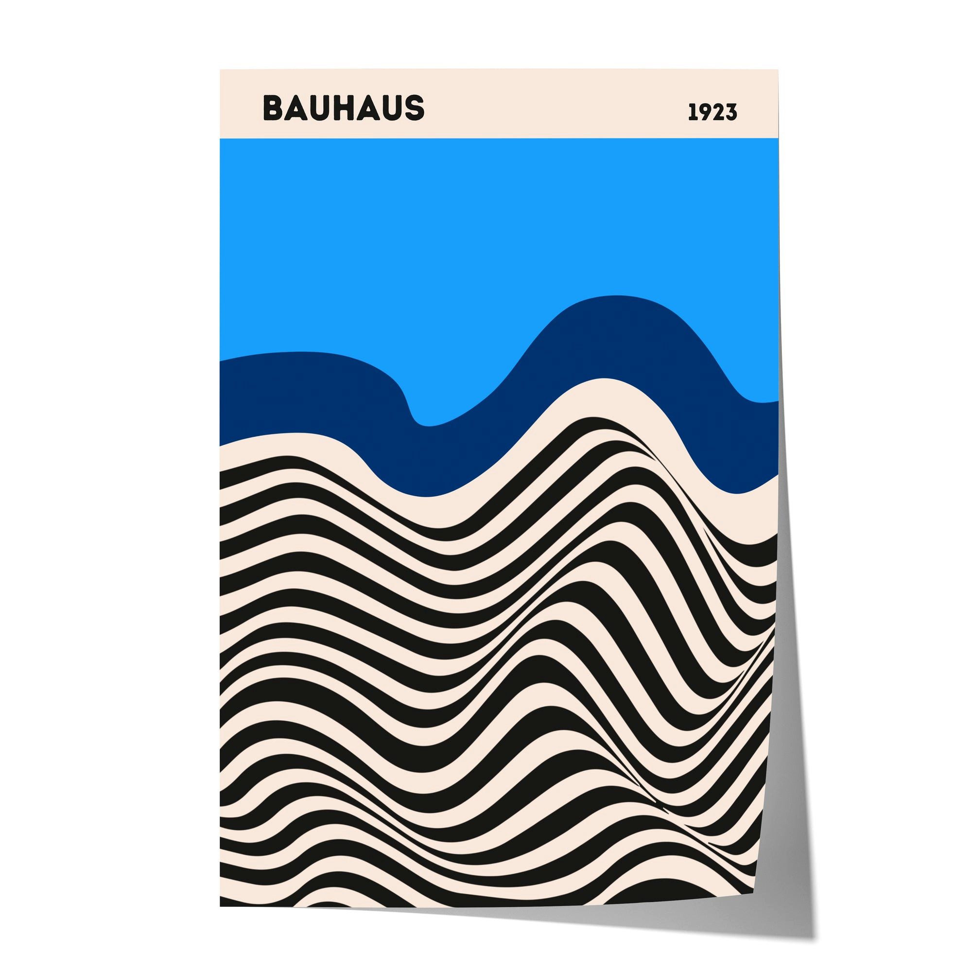 JUSTGOODMOOD Poster Premium ® Bauhaus Ausstellung günstig online kaufen