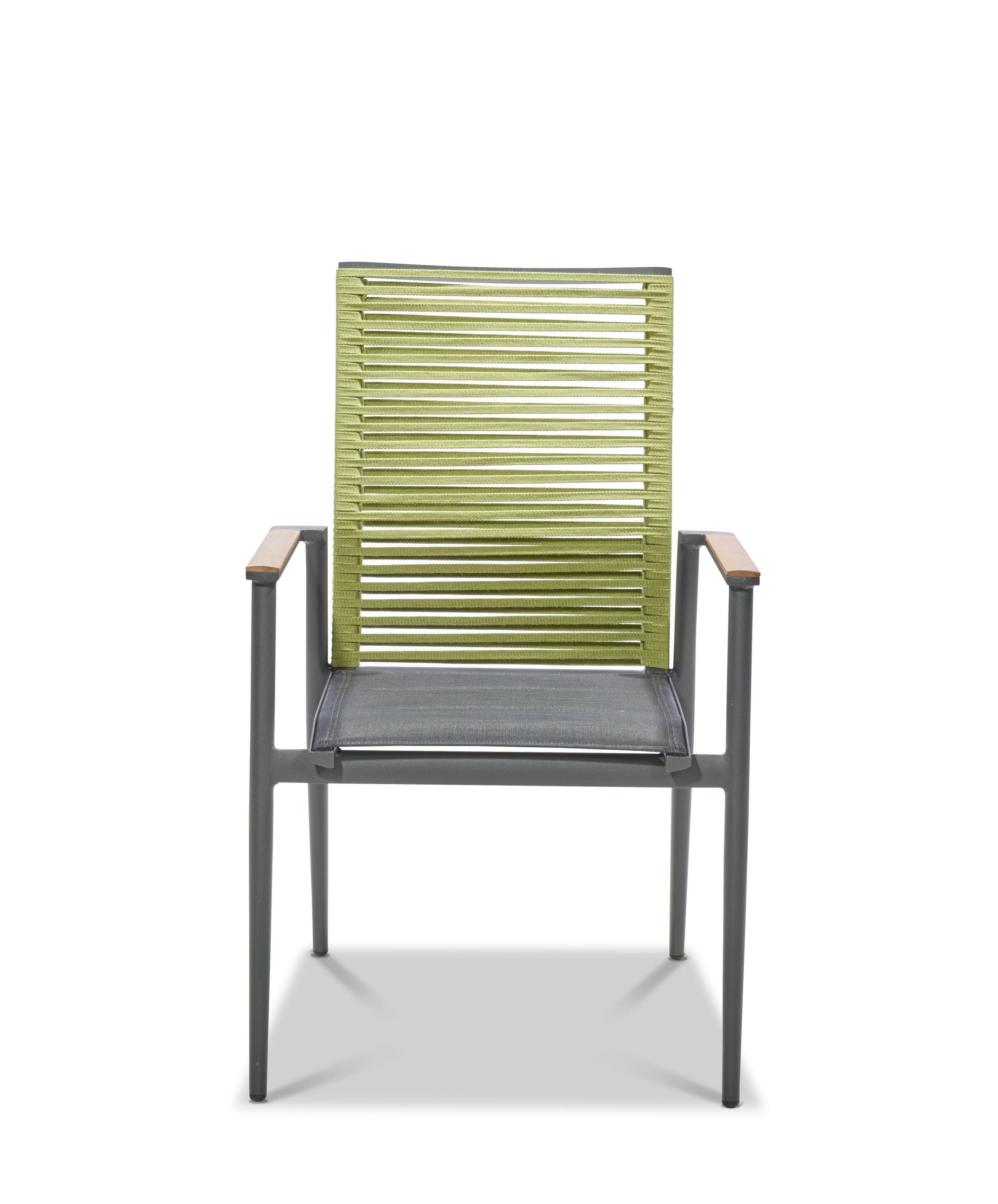 Musterring Gartenstuhl Freilicht (1 St), Stuhl mit Armlehne, Sitzhöhe 45 cm