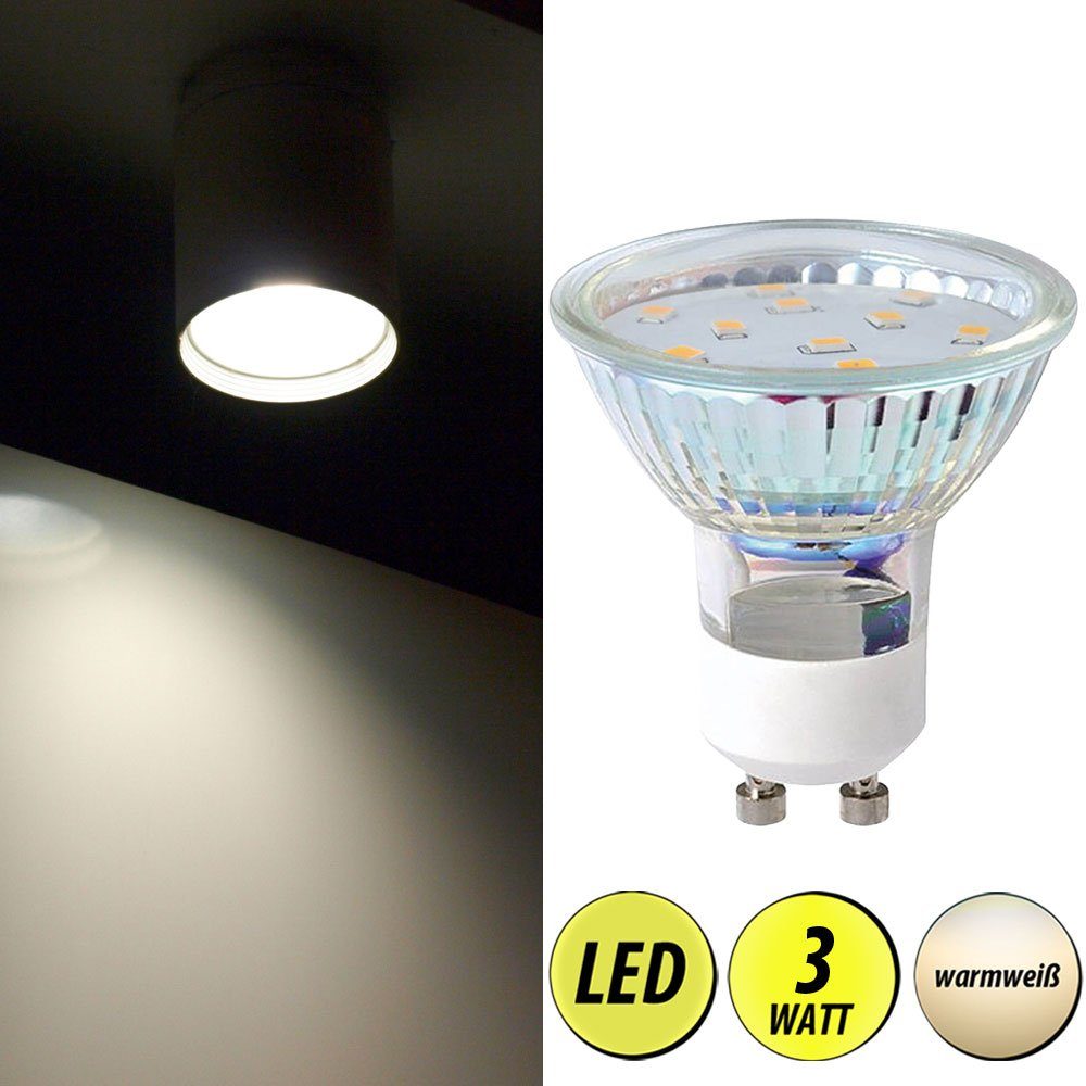 250 Lampe Reflektor WOFI LED-Leuchtmittel, warmweiß Watt Leuchtmittel LED 3 Lumen