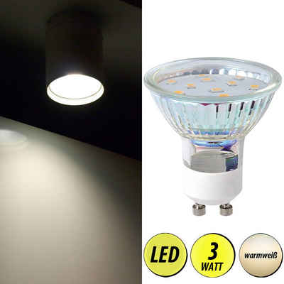 WOFI LED-Leuchtmittel, LED 3 Watt Leuchtmittel Lampe 250 Lumen warmweiß Reflektor