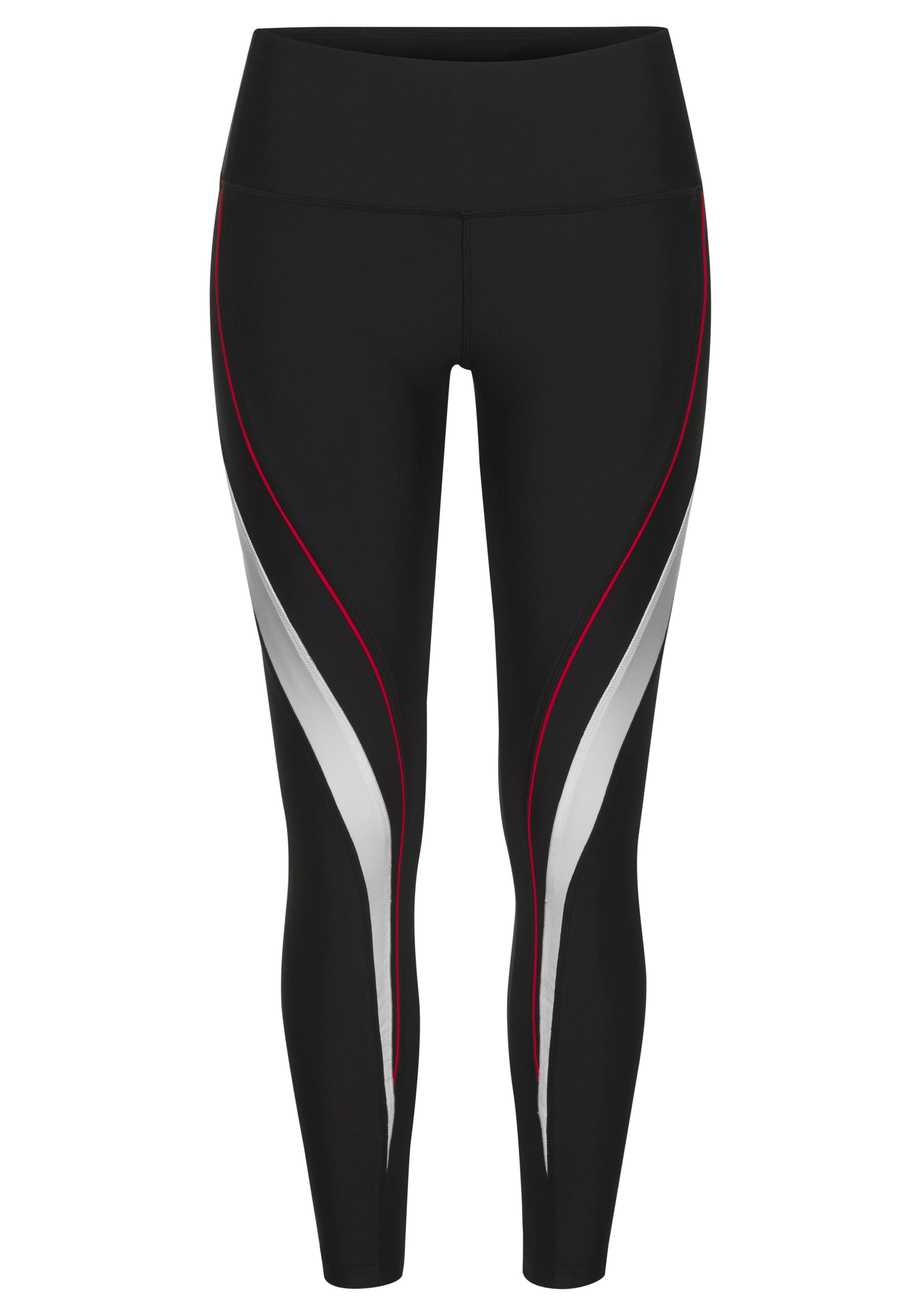 LASCANA ACTIVE Leggings Logo-Badge und Reißverschlusstasche auf der Rückseite – Bild 2 von 5