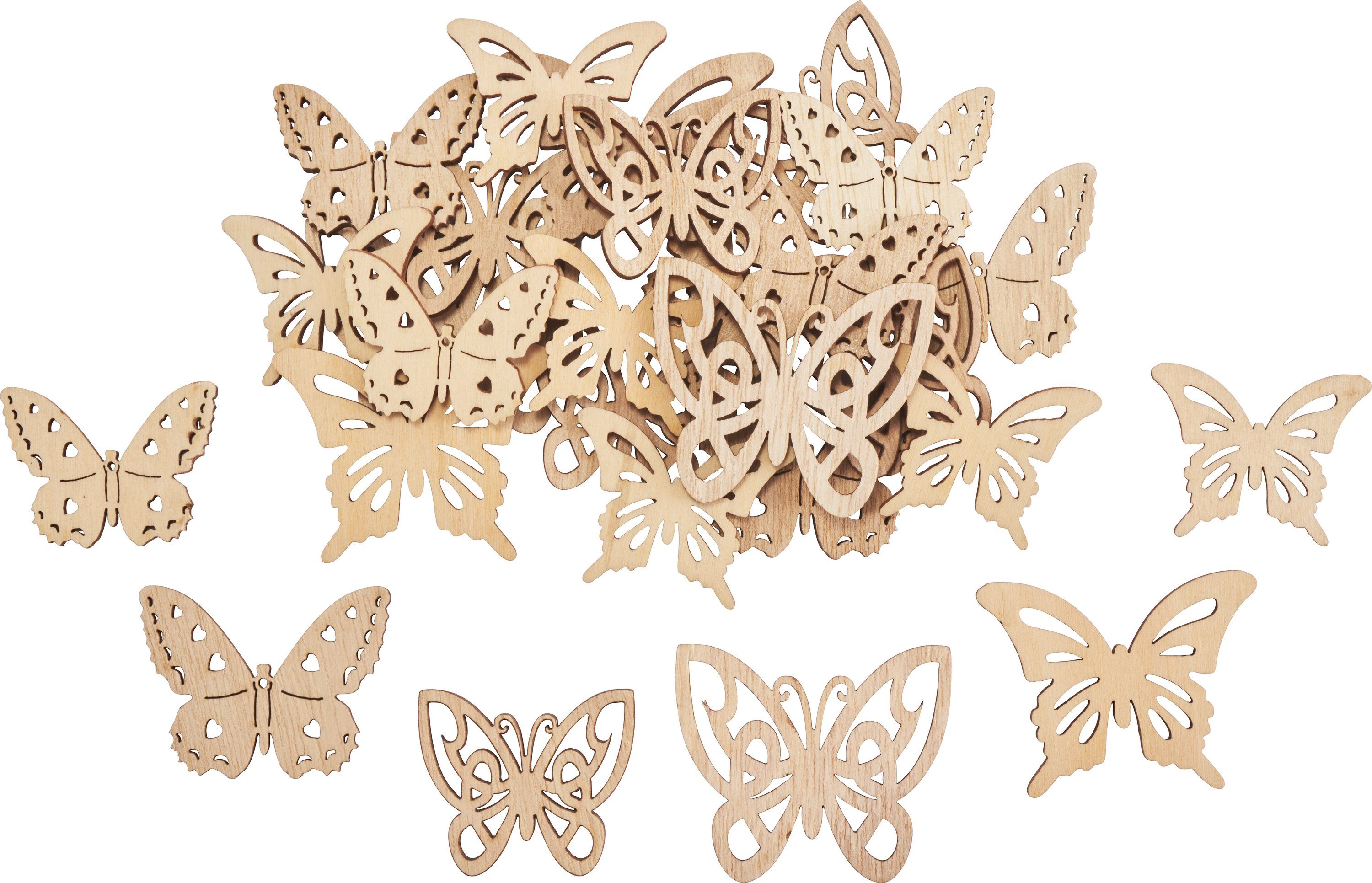 VBS Streudeko Schmetterling Floretta, 27 Stück