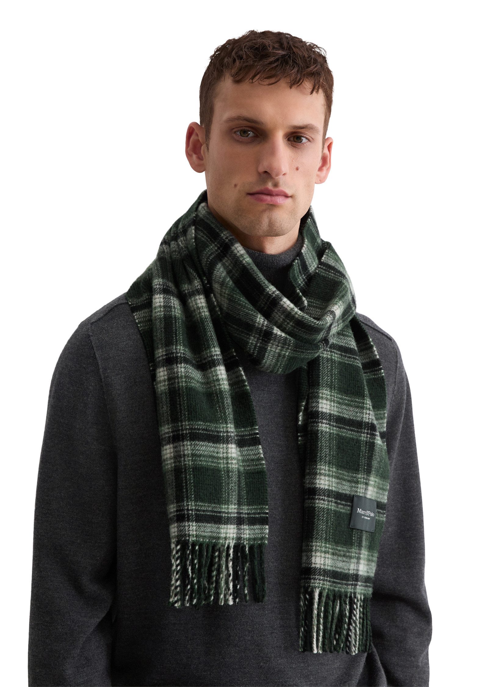 Marc O'Polo Schal aus weicher Schurwolle