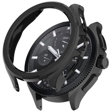 Wigento Smartwatch-Hülle Für Xiaomi Watch 2 Pro Hochwertiges Schutz PC Watch Case Gehäuse Black