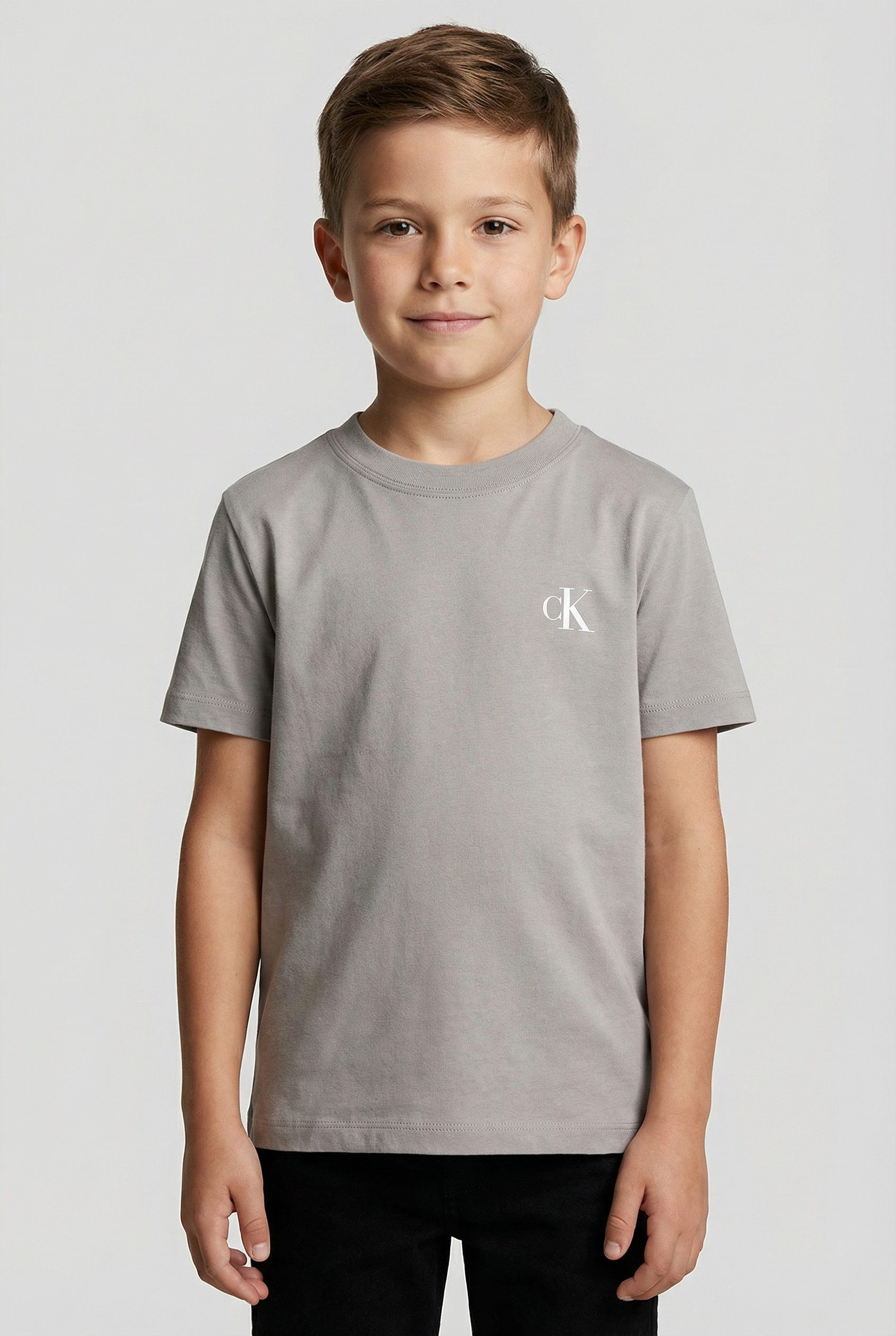 Calvin Klein Jeans T-Shirt 2-PACK MONOGRAM TOP (2-tlg) Regular fit für Kinder, 2er-Set