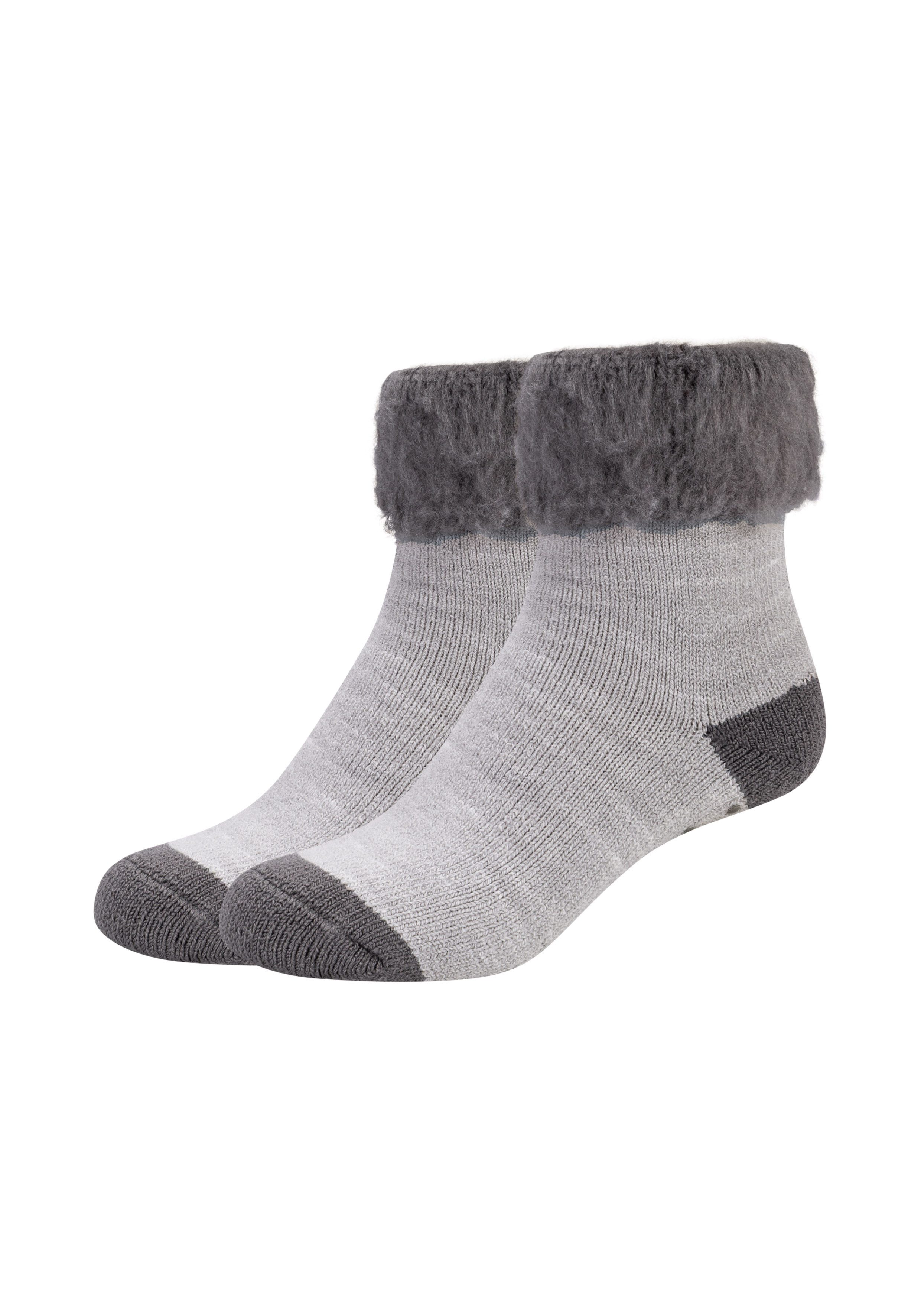 Tamaris Kurzsocken (2 Paar) für zu Hause, mit rutschhemmenden ABS-Noppen