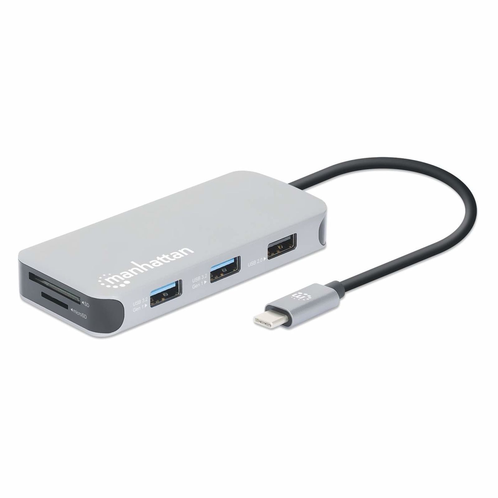 MANHATTAN Laptop-Dockingstation 130615 laptop-dockingstation & portreplikator Kabelgebunden USB 3.2...