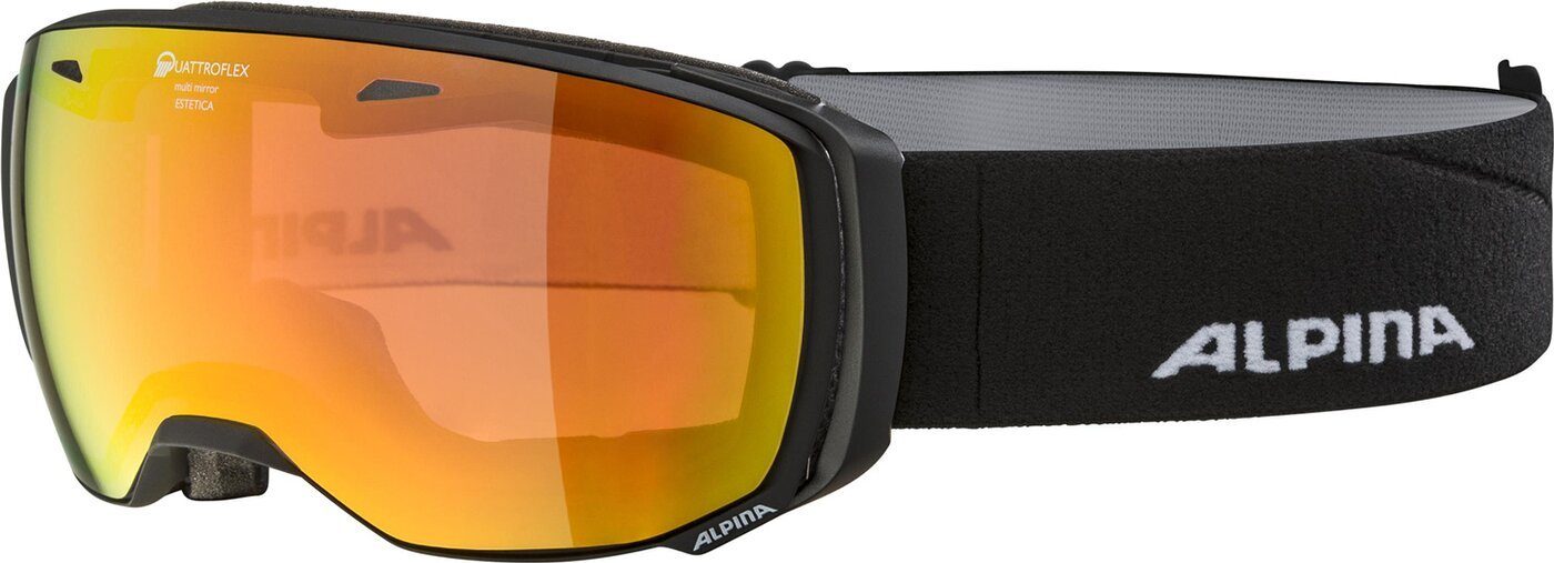 Skibrille Sports ESTETICA Q matt black Alpina