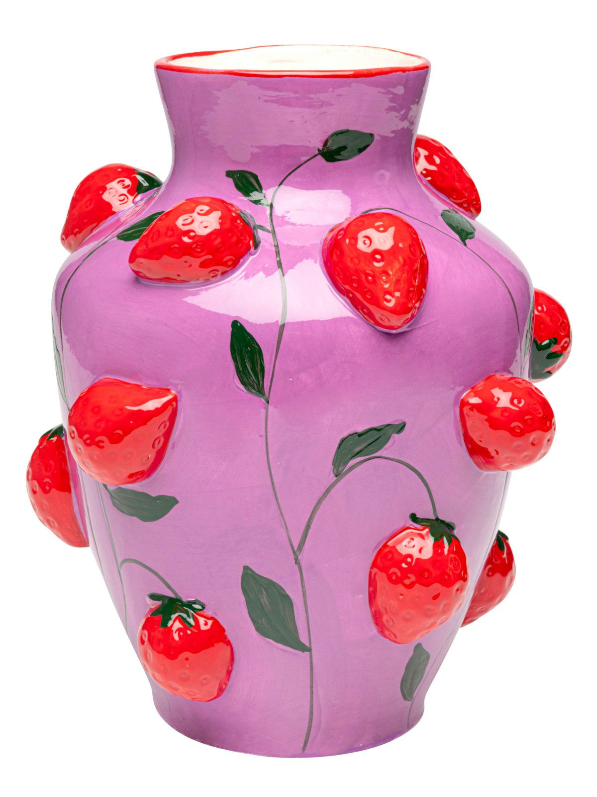 Kare Design Dekovase Vase Strawberry Fields 30cm (Vasen)