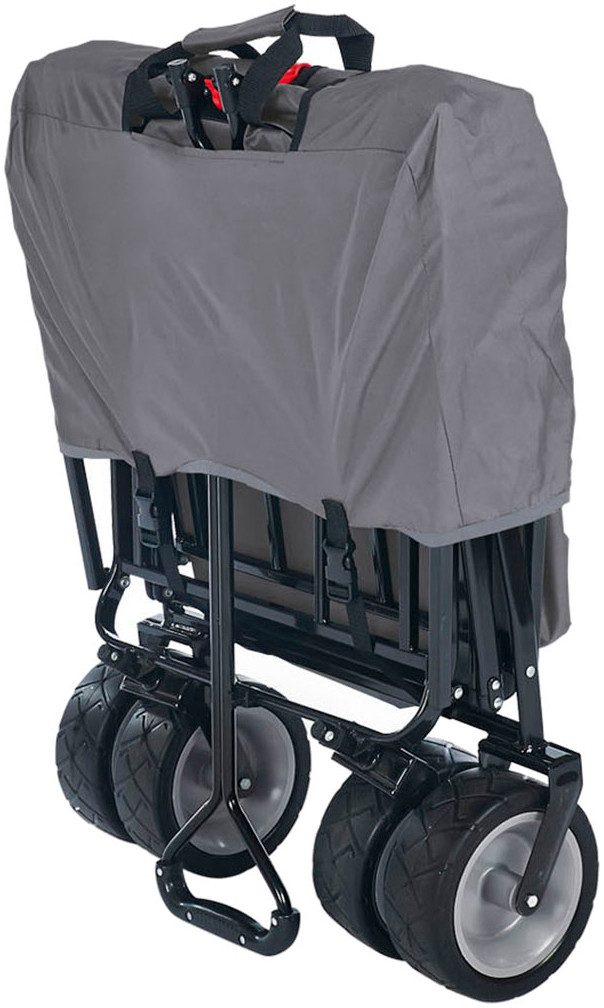 Pinolino® Bollerwagen Paxi, grau, BxTxH: 124x59x66 cm
