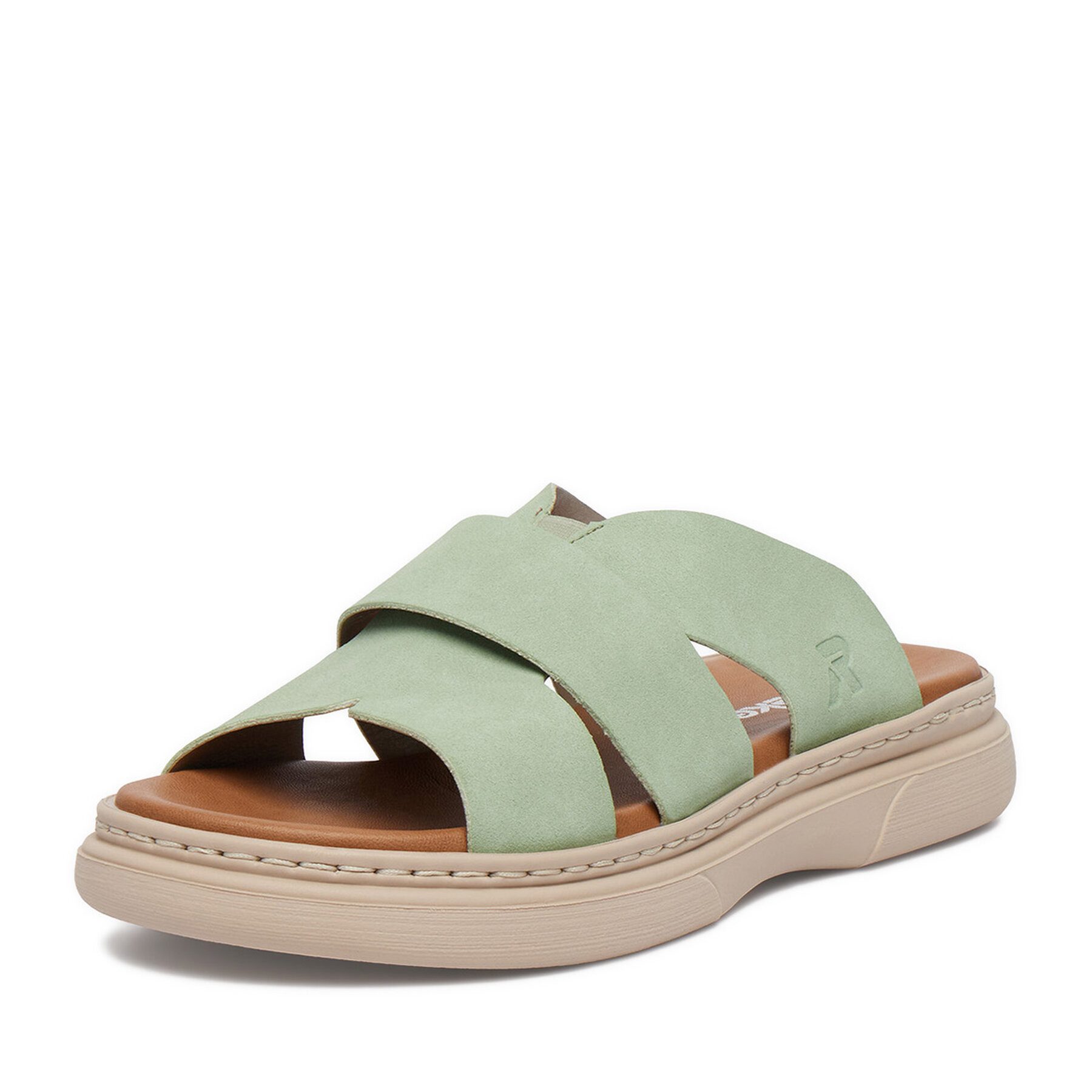 Rieker Rieker Damen-Flip-Flops Grün V3089-52 Badepantolette