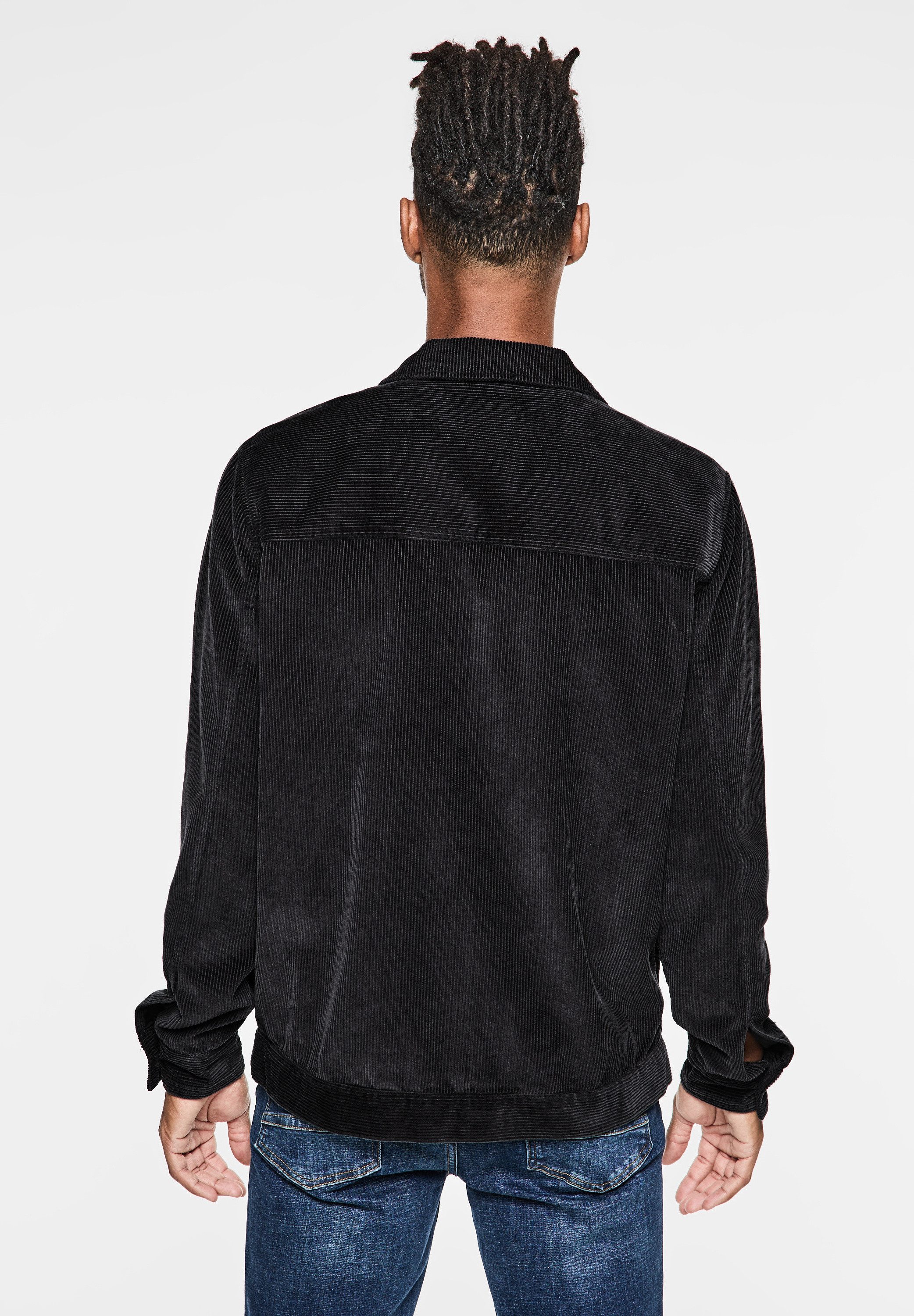 STREET ONE MEN Cordjacke aus reiner Baumwolle günstig online kaufen