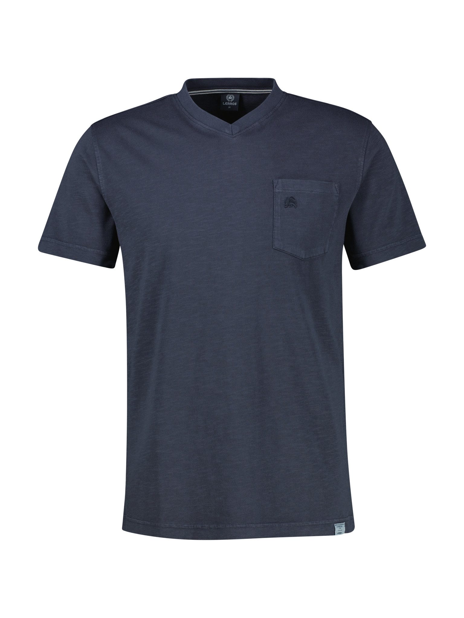LERROS Kurzarmshirt Sommershirt mit V-Ausschnitt