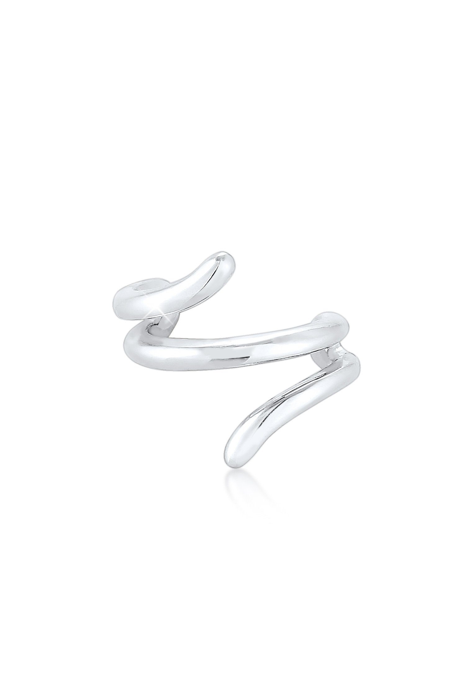 Elli Single-Ohrhaken Earcuff Ohrklemme Welle 925er Silber günstig online kaufen