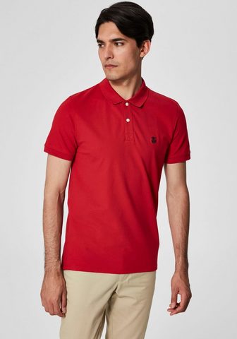 SELECTED HOMME Кофта-поло »ARO EMBROIDERY POLO&...