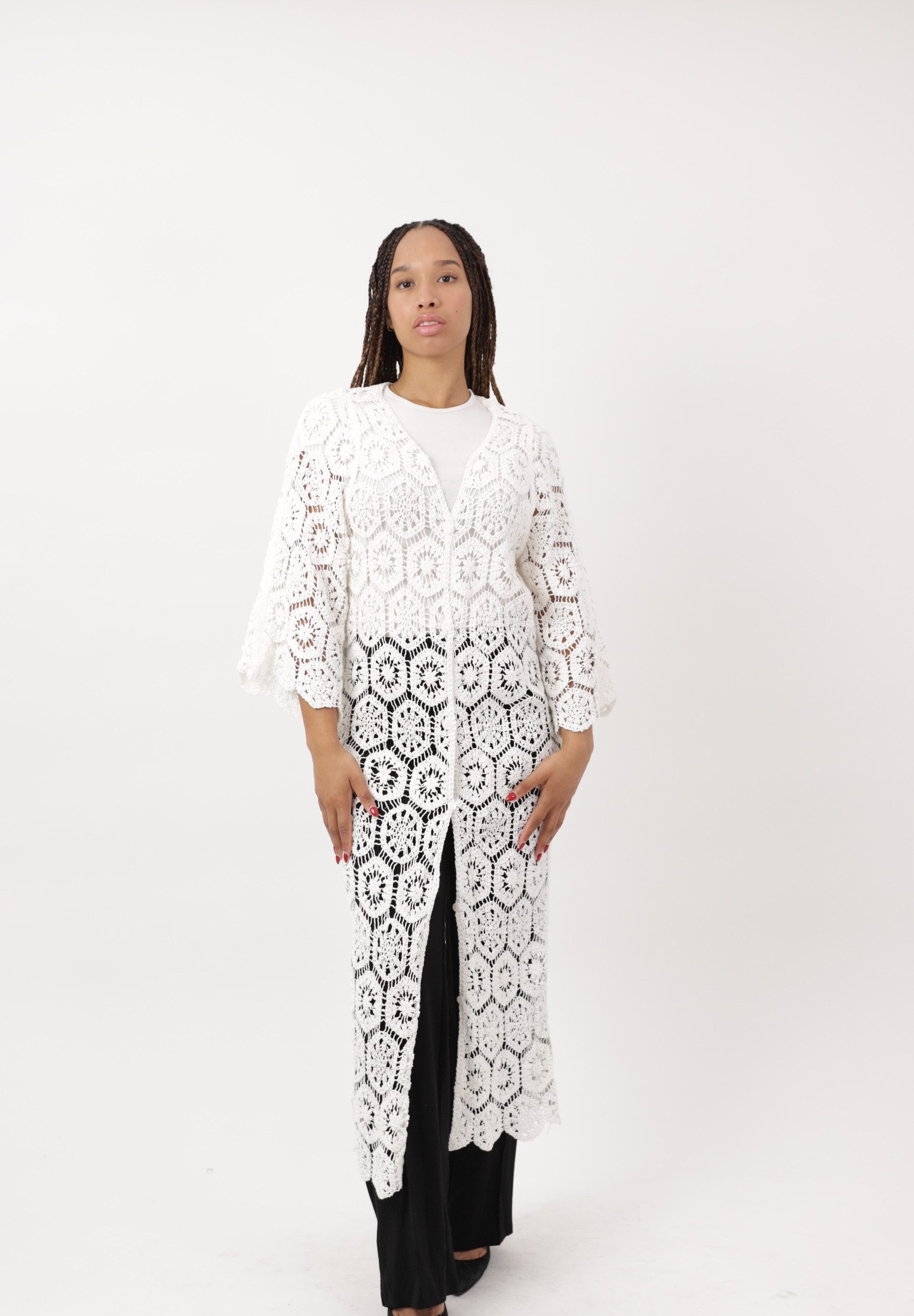 Cherry KoKo Blusenkimono Strandkimono