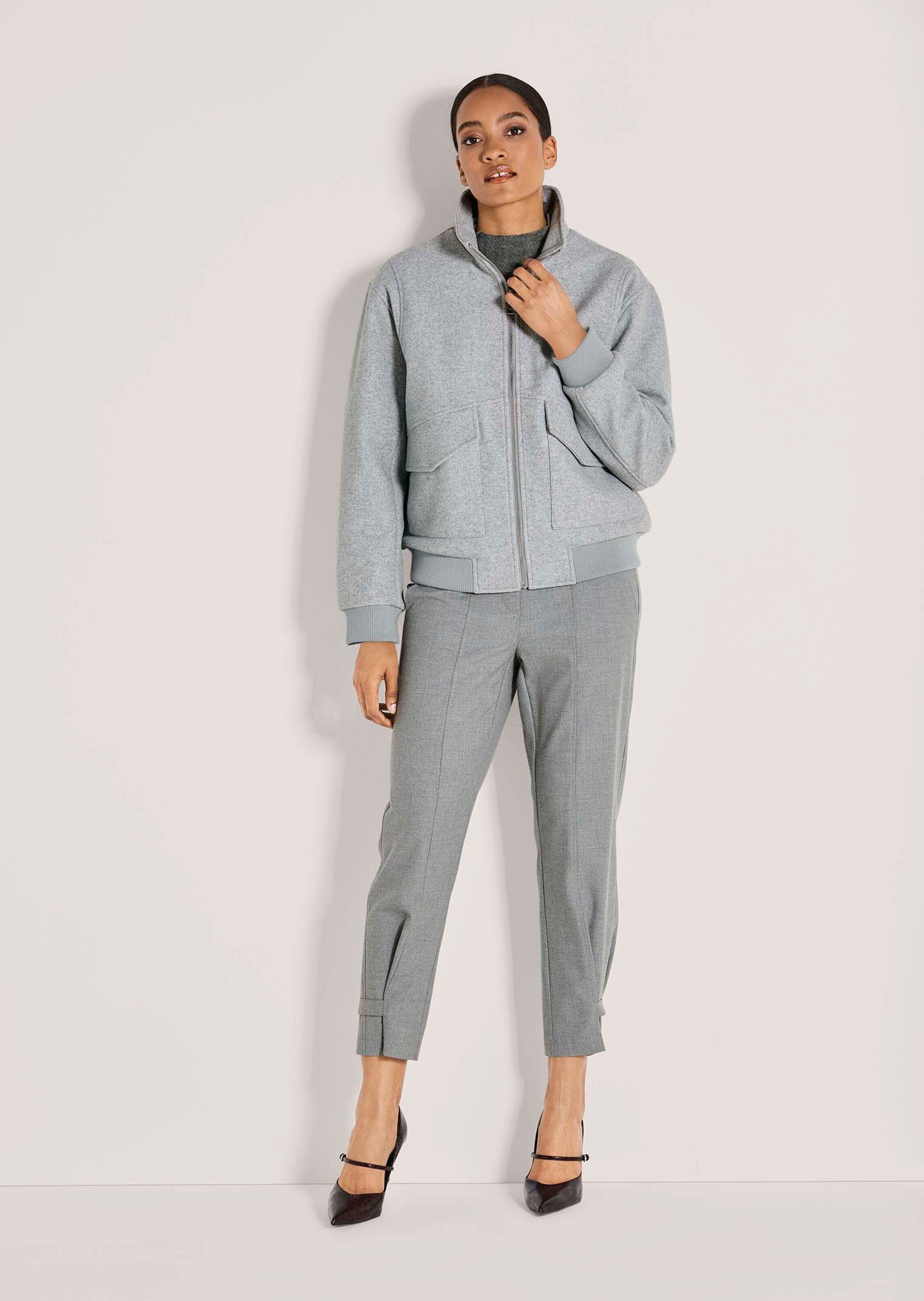 MADELEINE Outdoorjacke Eleganter Damenblouson mit Melange-Optik günstig online kaufen