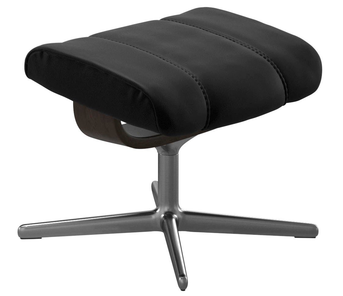 Stressless® Fußhocker Consul, mit Cross Base, Größe S, M & L, Holzakzent Wenge