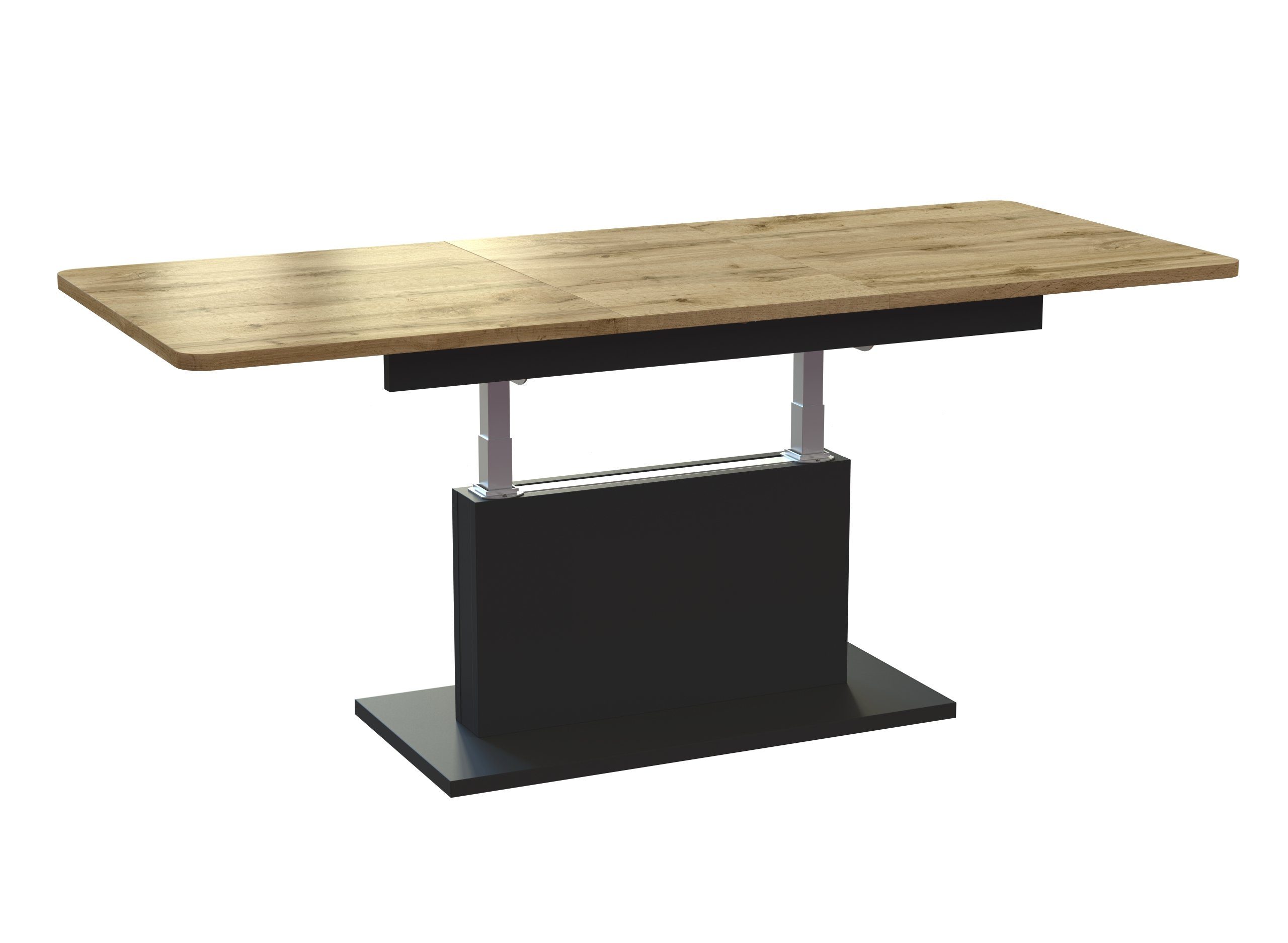 designimpex Couchtisch DC-1 Tisch Eiche Wotan günstig online kaufen