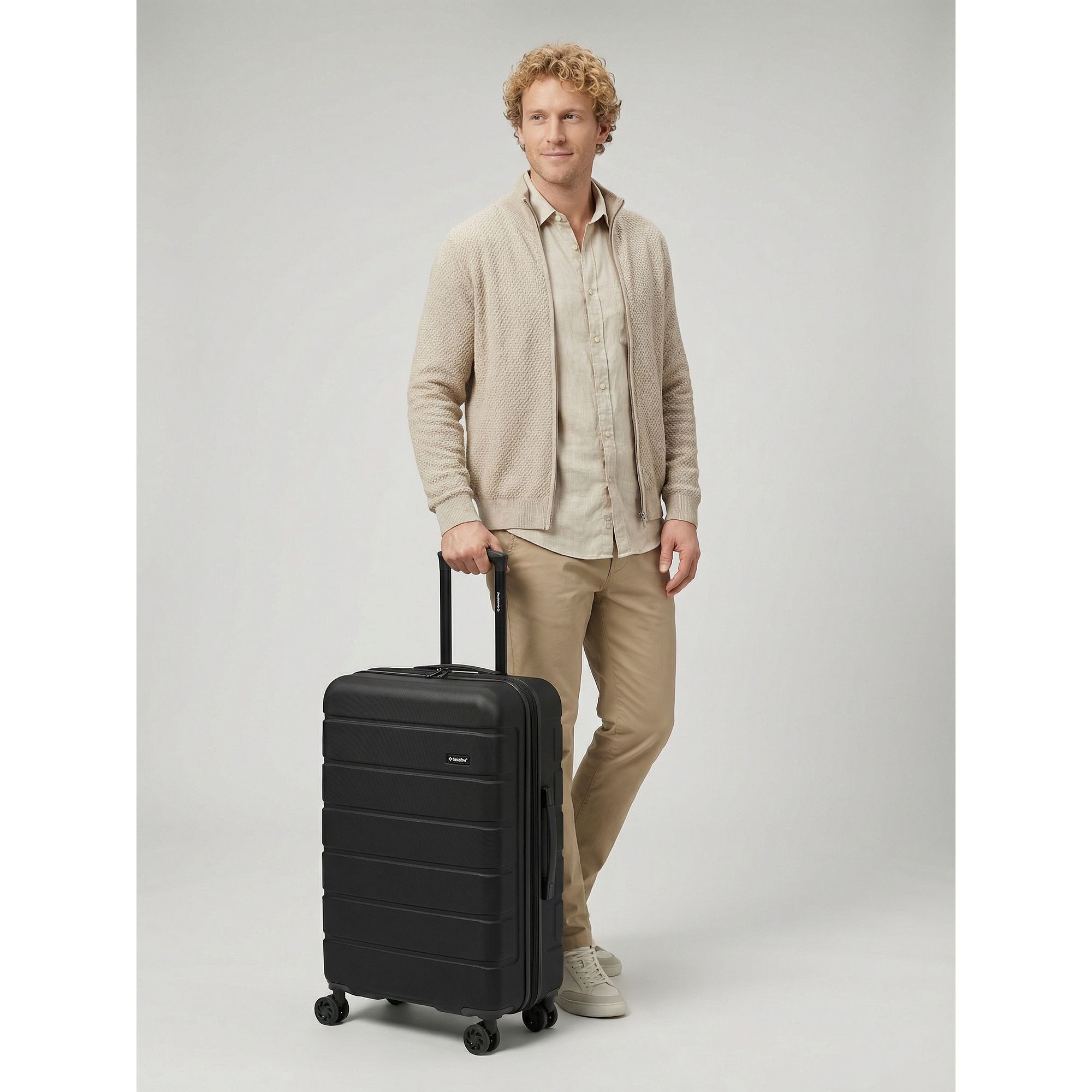 Saxoline® Hartschalen-Trolley Miami, 4 Rollen, ABS