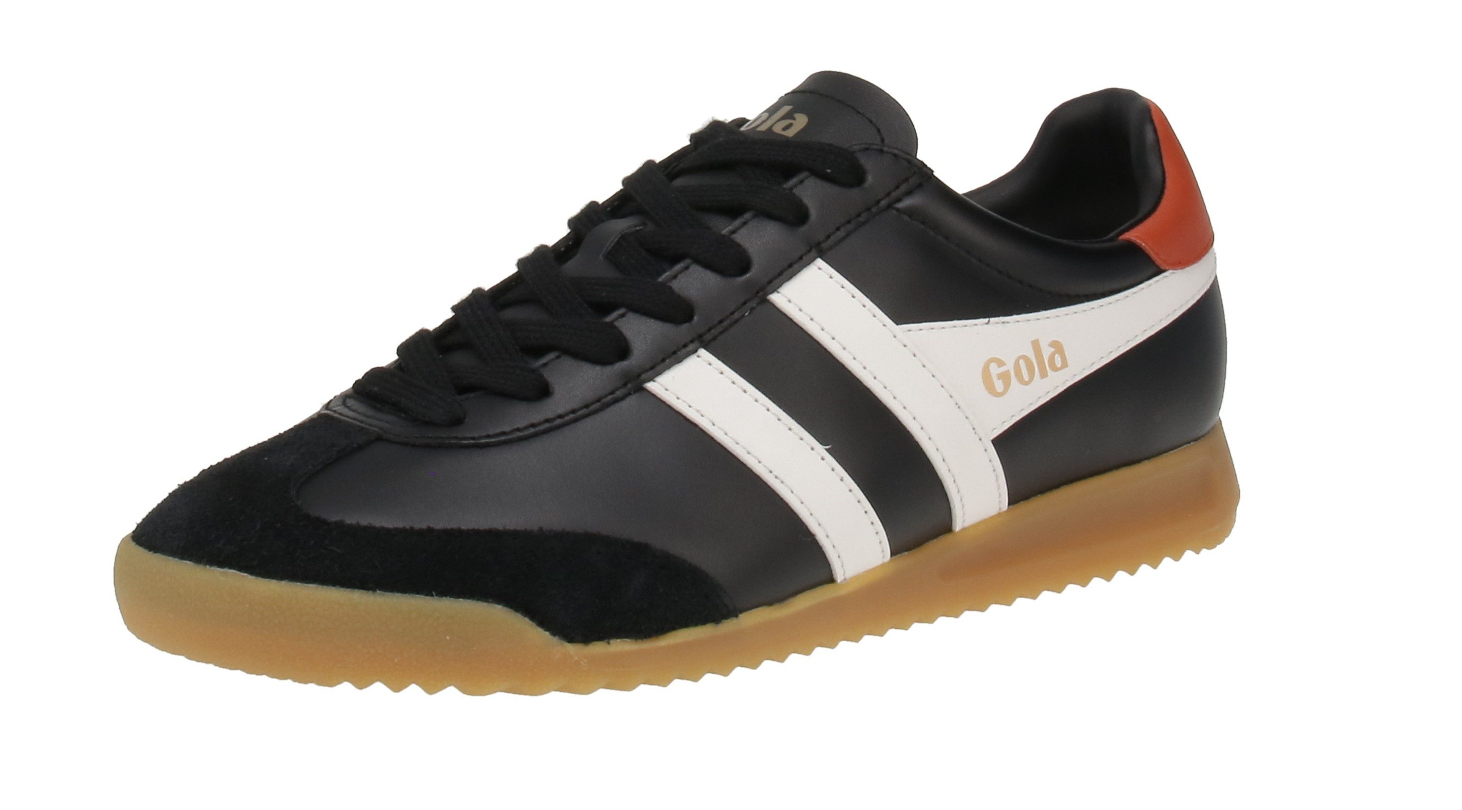 Gola Gola Torpedo Leather - Herren Sneaker - Black-O.Wht-M.Orange Sneaker