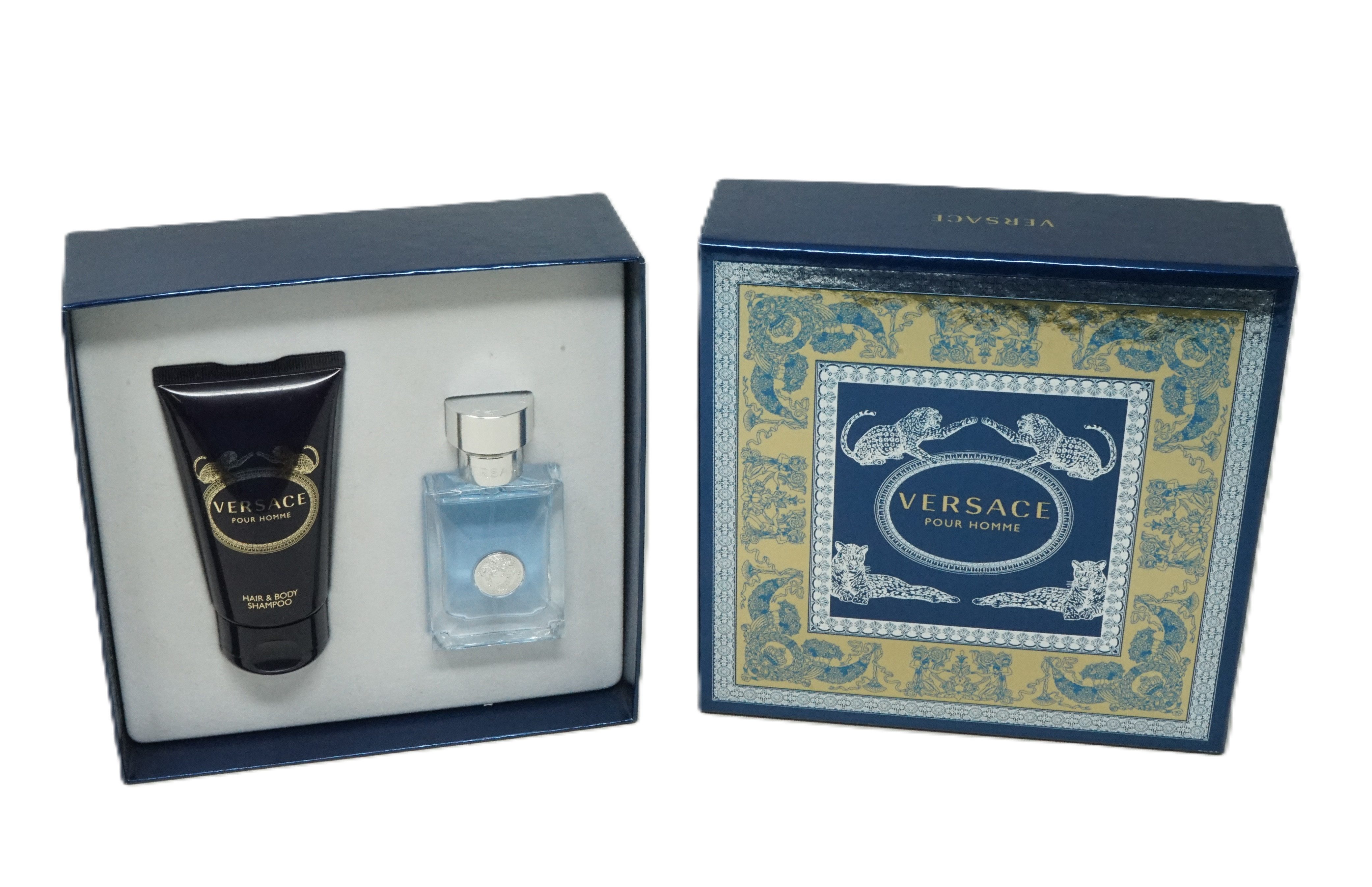 Versace Eau de Toilette Versace Pour Homme eau de Toilette Spray 30ml + Shampoo