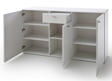 MCA furniture Sideboard Sideboard Amora, weiß matt