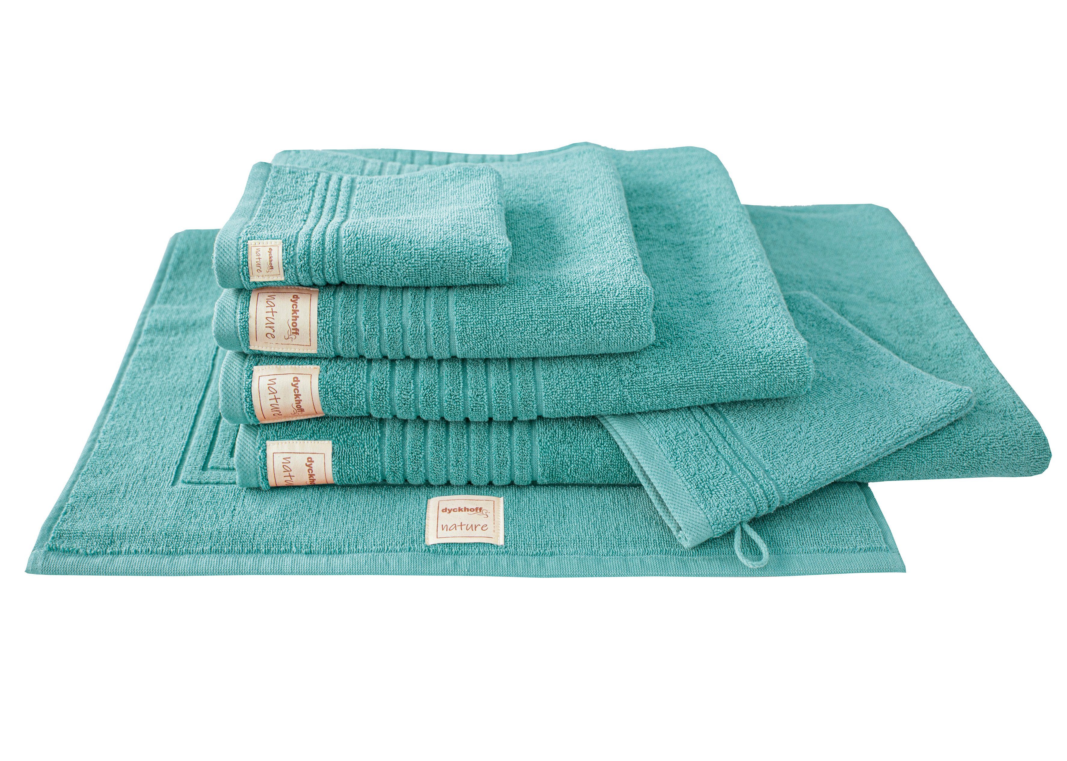 Dyckhoff Badematte Frottierserie 'Nature' 50 x günstig online kaufen