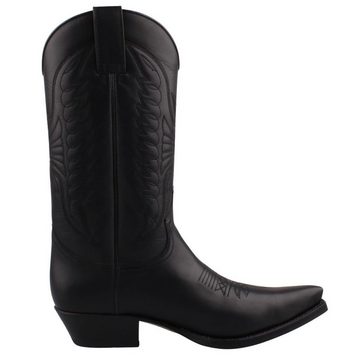 Sendra Boots 2073-Pull Oil Negro-NOS Stiefel