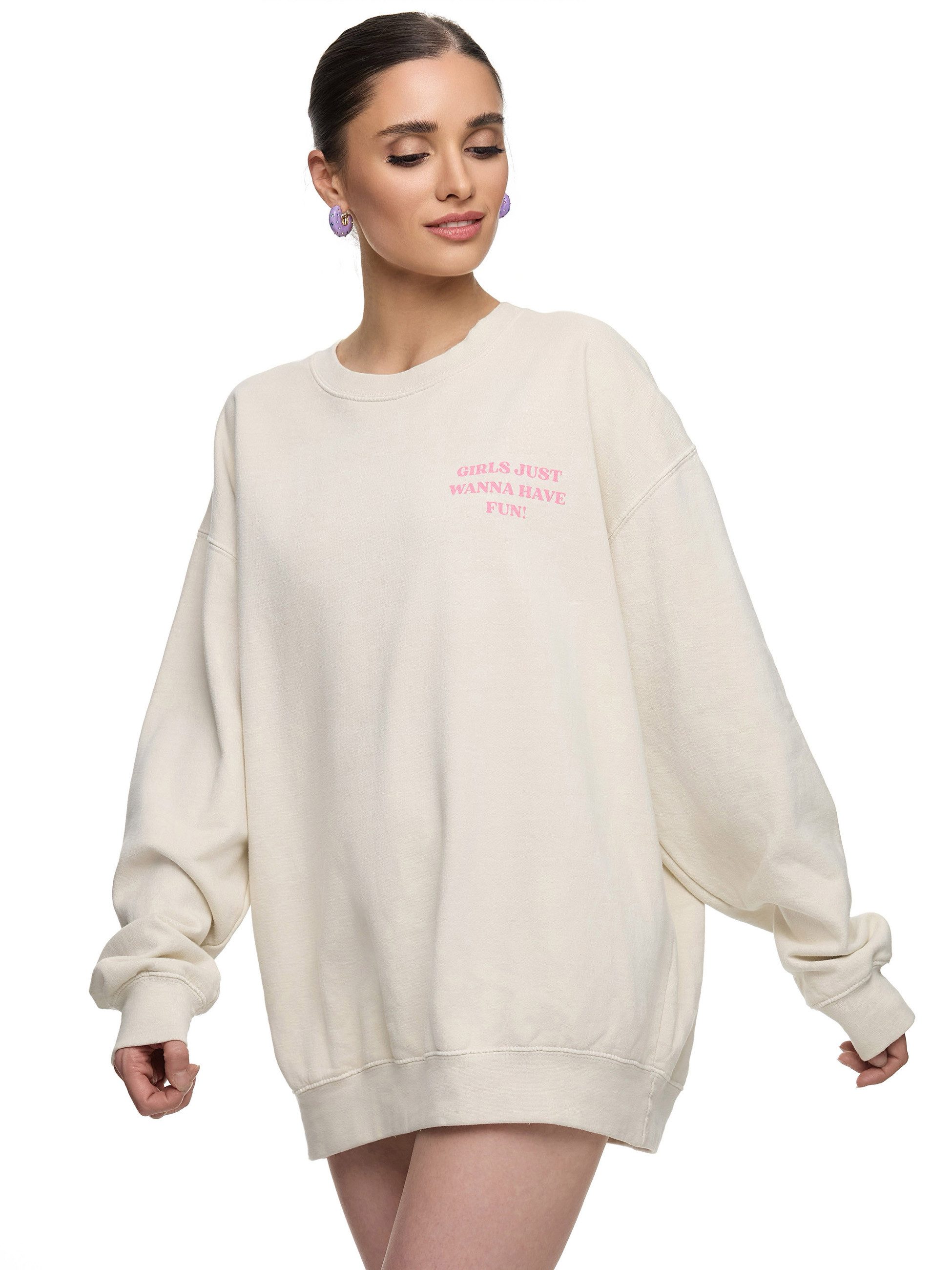 Worldclassca Sweatshirt Worldclassca Oversized Sweatshirt GIRLS günstig online kaufen
