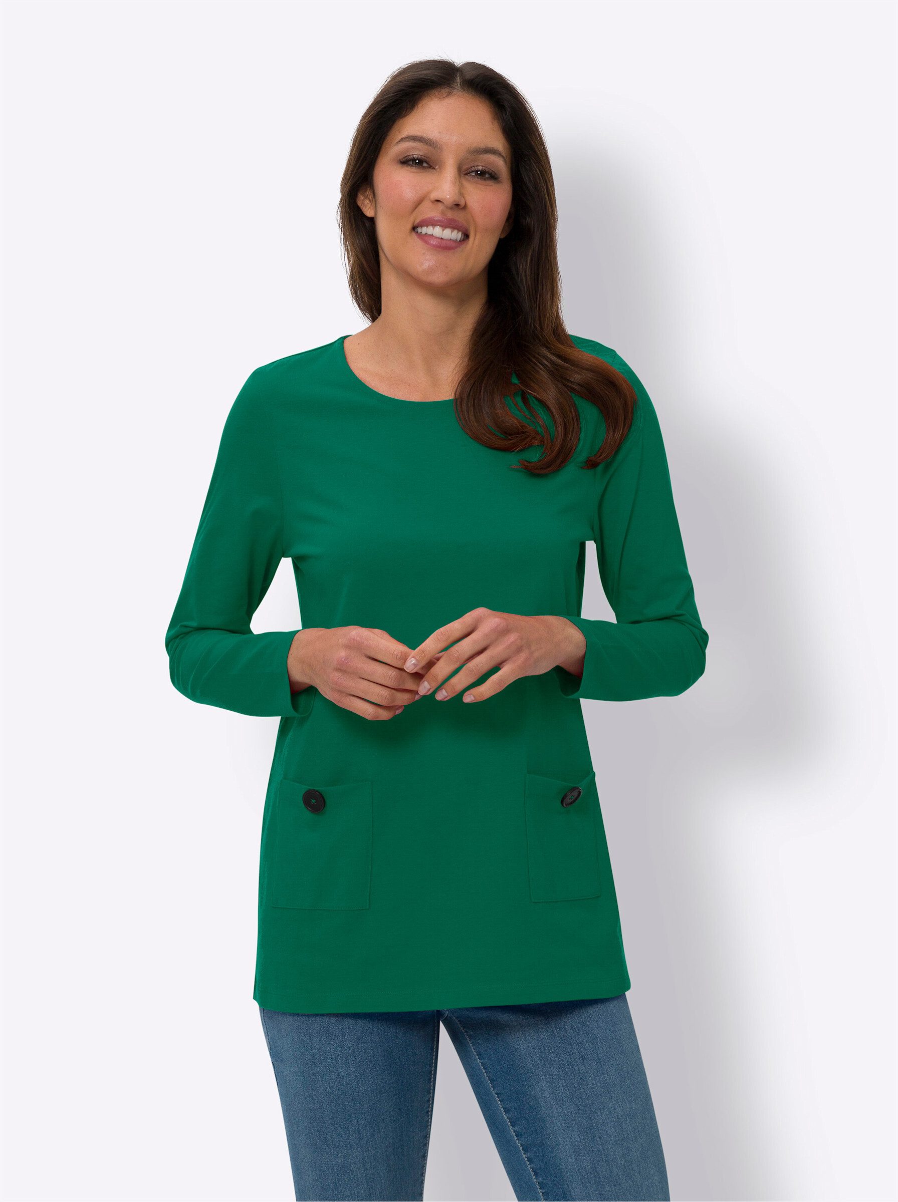 Sieh an! T-Shirt Longshirt günstig online kaufen