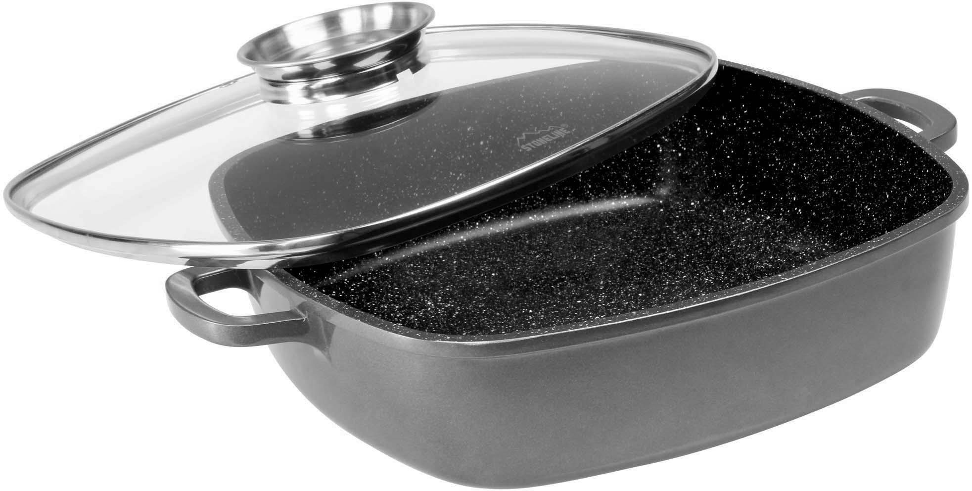 Image of STONELINE Servierpfanne, Aluminiumguss (1-tlg), Induktion