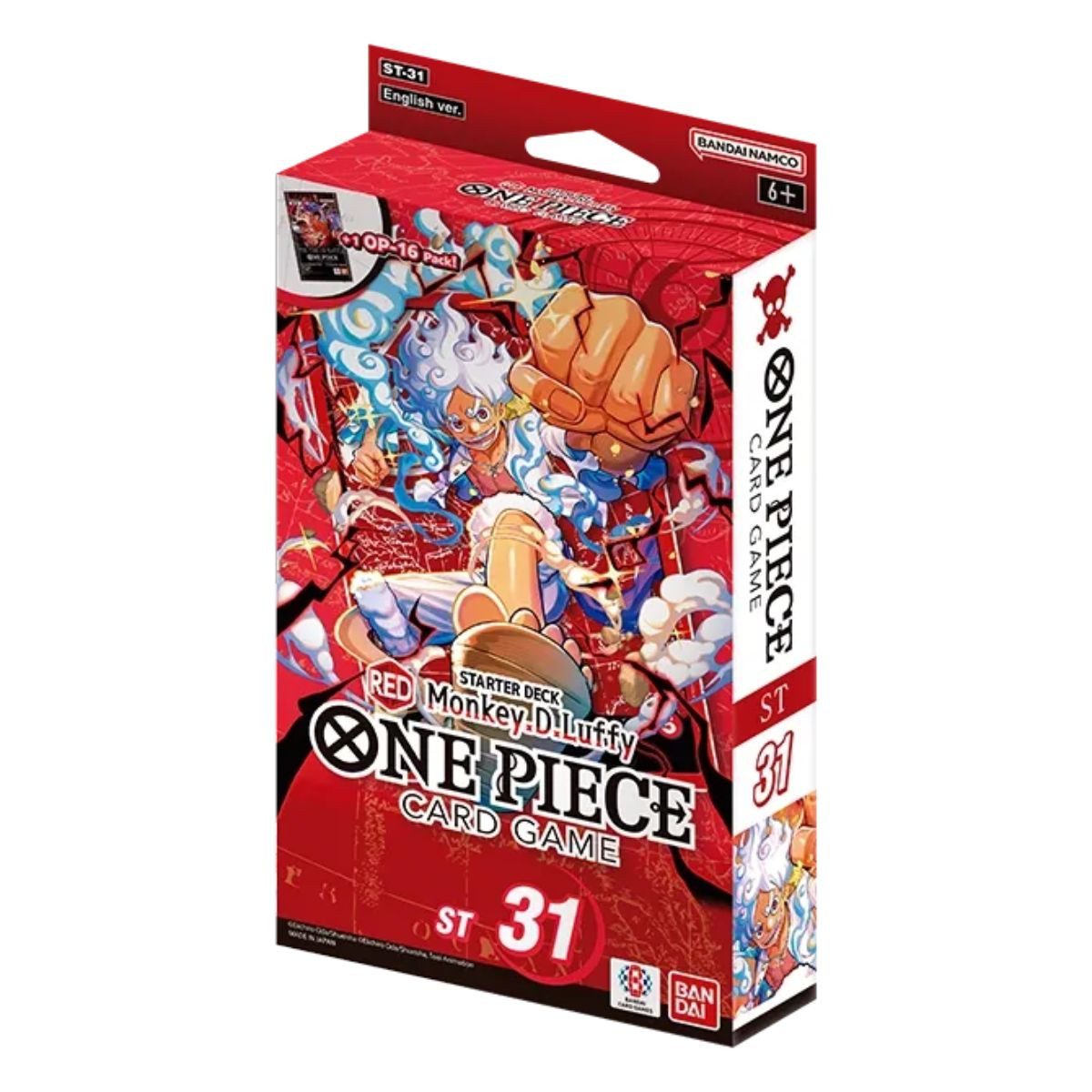 Bandai Sammelkarte One Piece ST31 Starter Deck Red Monkey D. Luffy