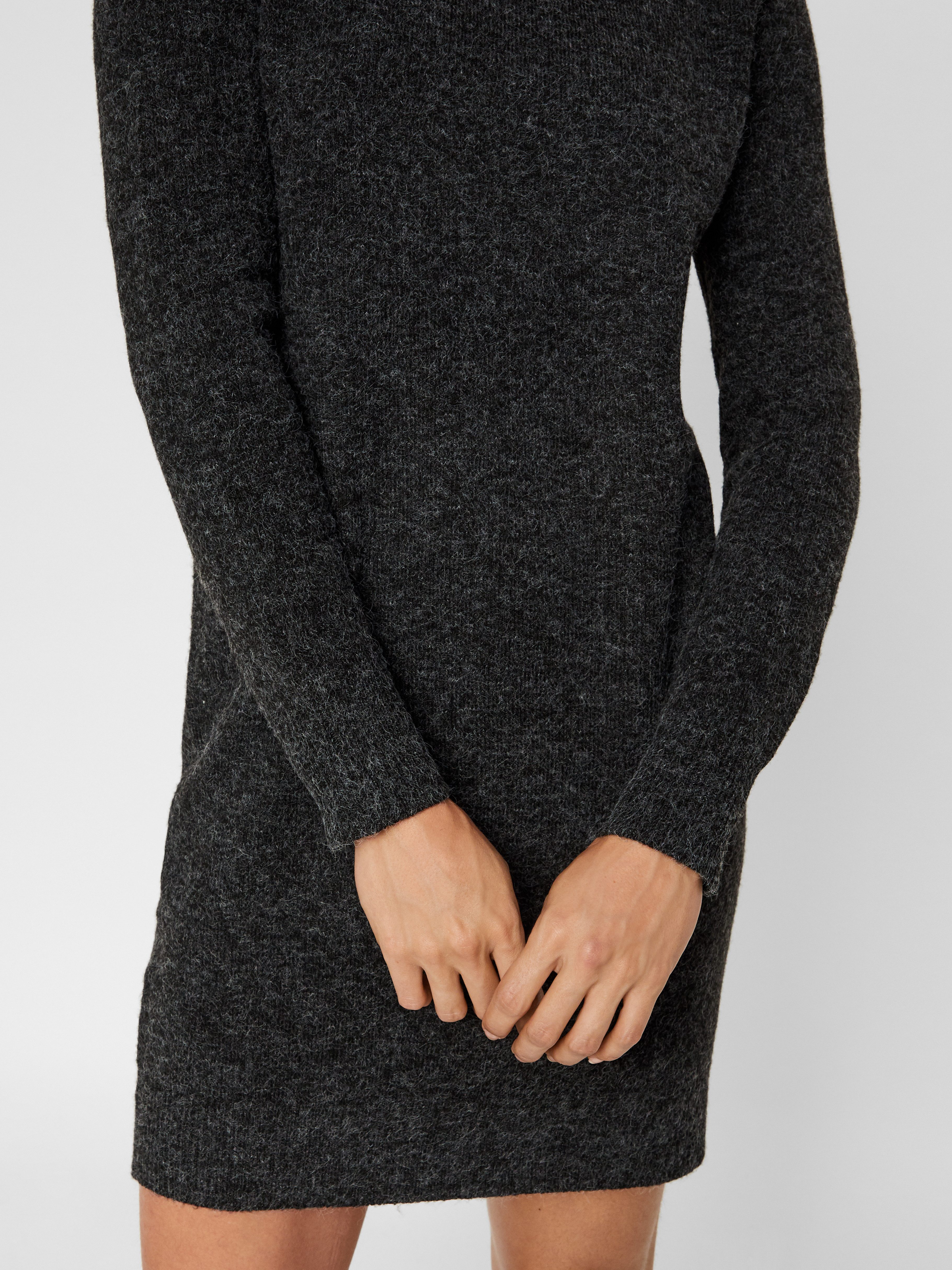 Vero Moda Strickkleid VMDOFFY melierte Optik